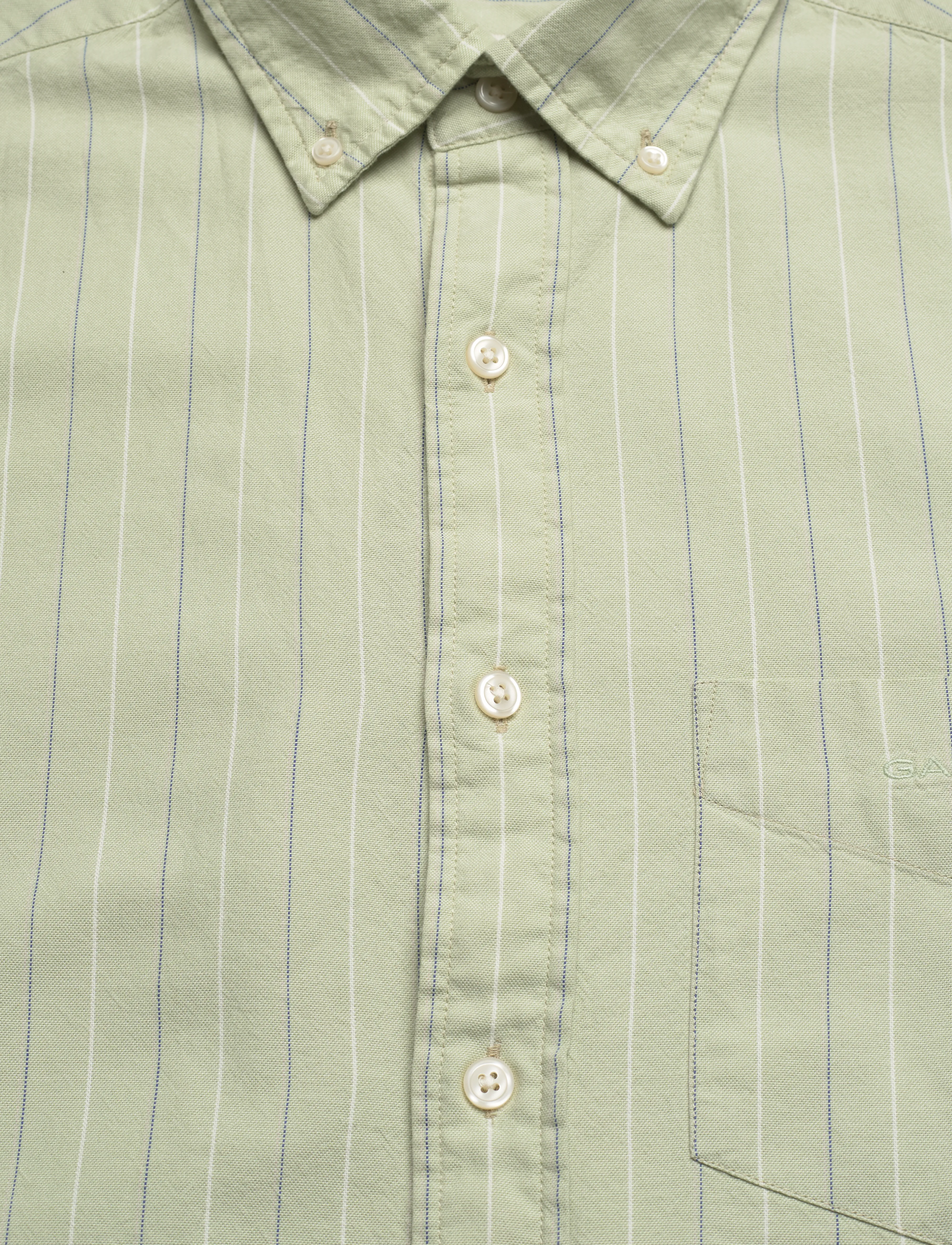 GANT - REG ARCHIVE OXFORD STRIPE SHIRT - milky matcha - 2