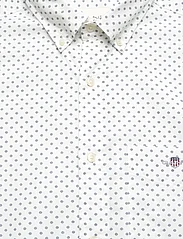 GANT - REG MICRO PRINT SHIRT - casual shirts - eggshell - 2