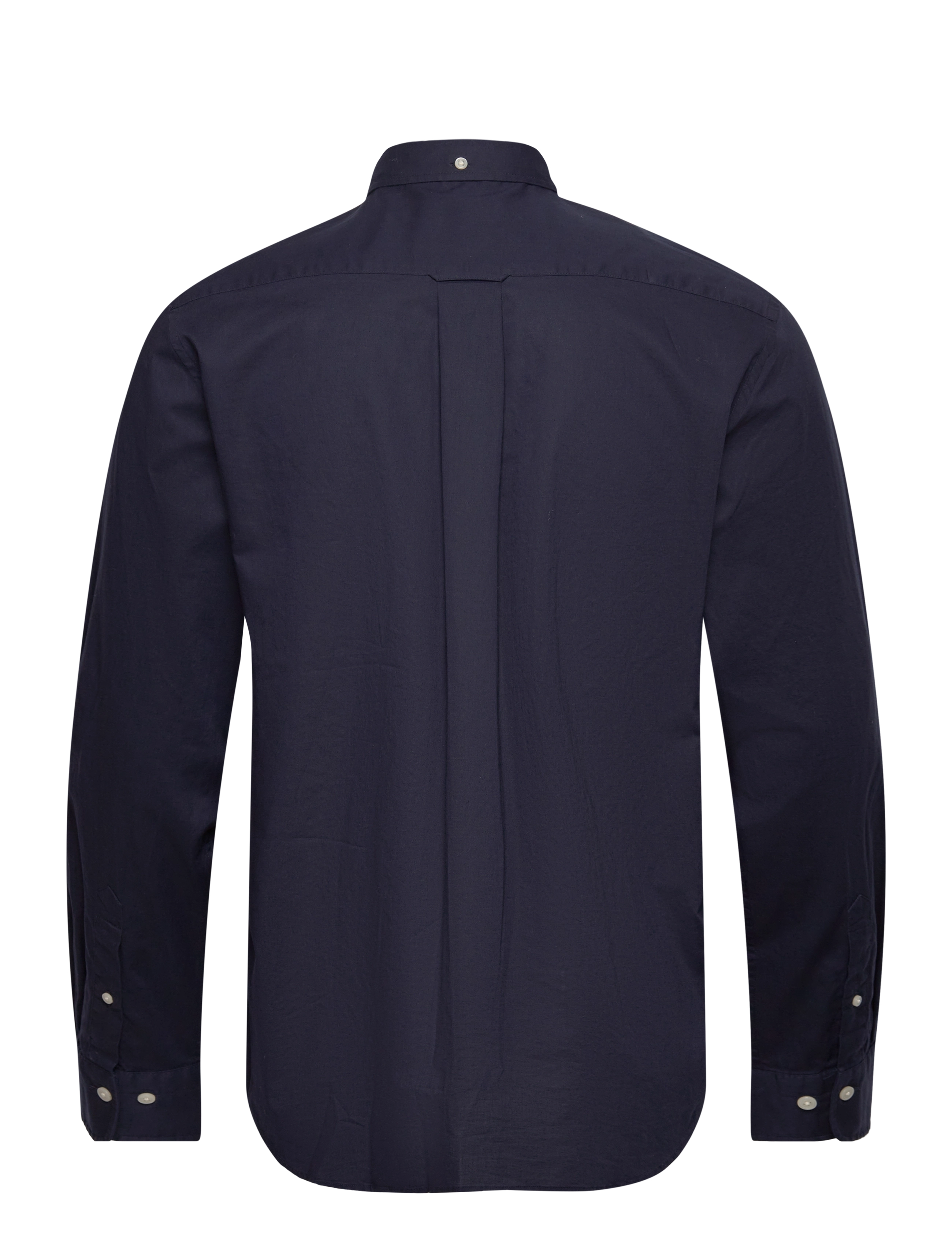 GANT - REG COTTON LINEN SHIRT - evening blue - 1