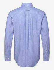 GANT - REG COTTON LINEN SHIRT - linnen overhemden - rich blue - 1