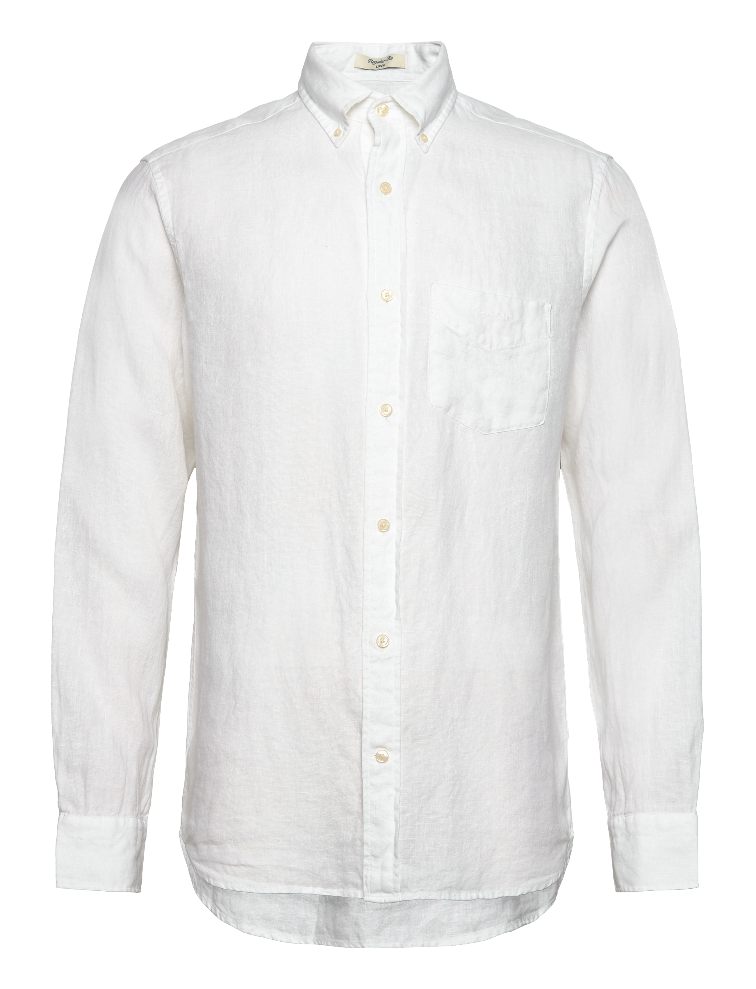 GANT - REG LINEN SHIRT - white - 1