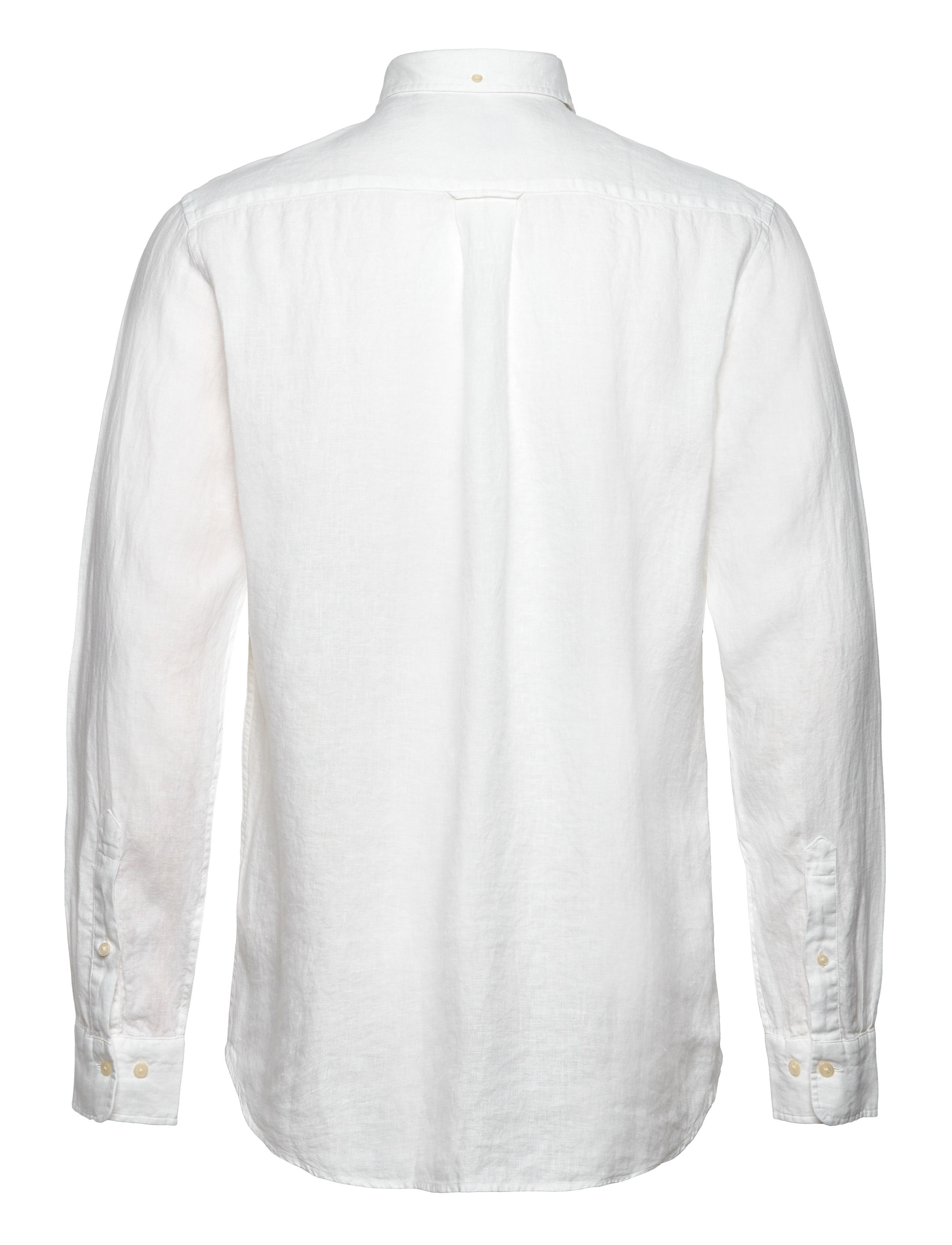 GANT - REG LINEN SHIRT - white - 2