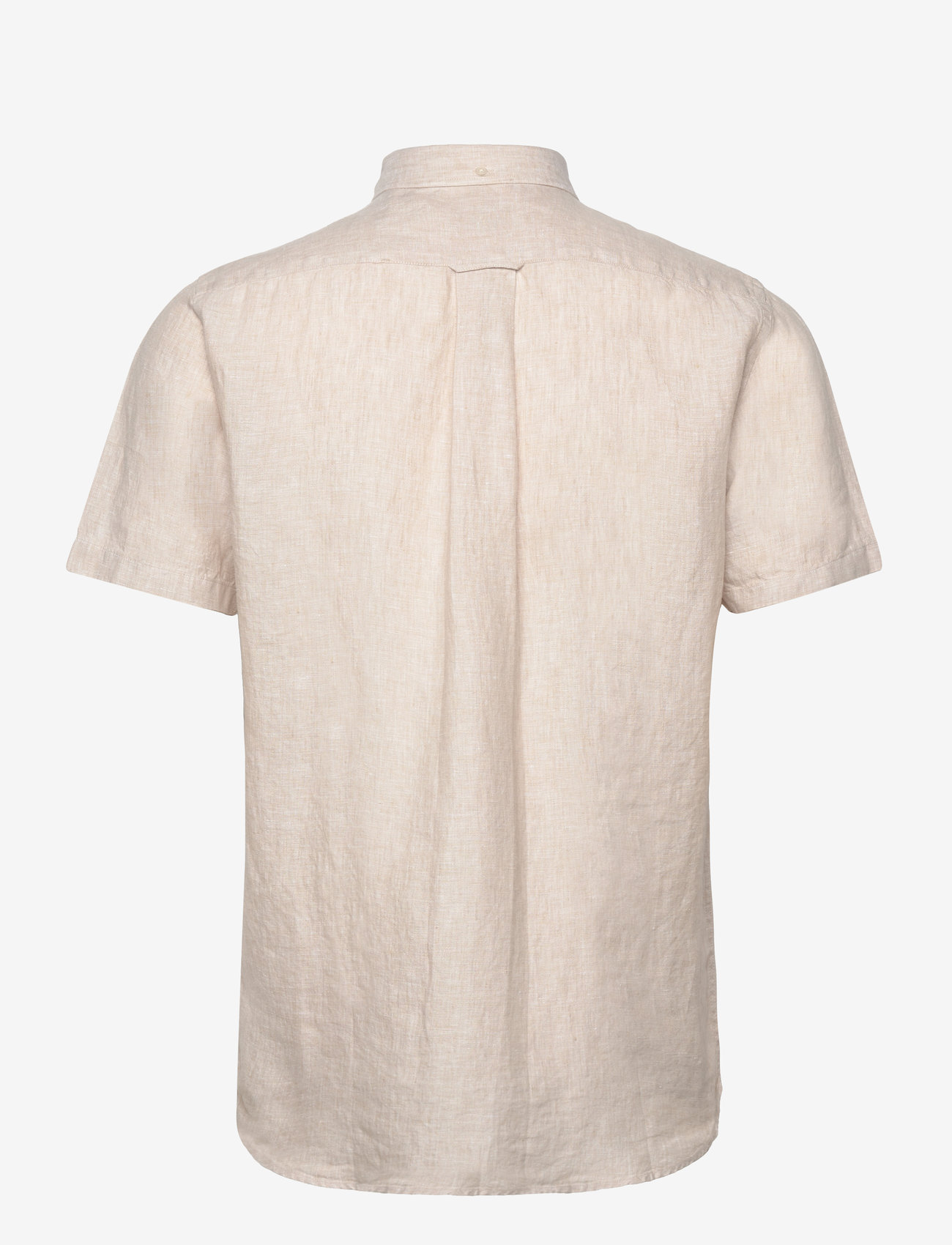 Gant - REG LINEN SS SHIRT - hørskjorter - dry sand - 1