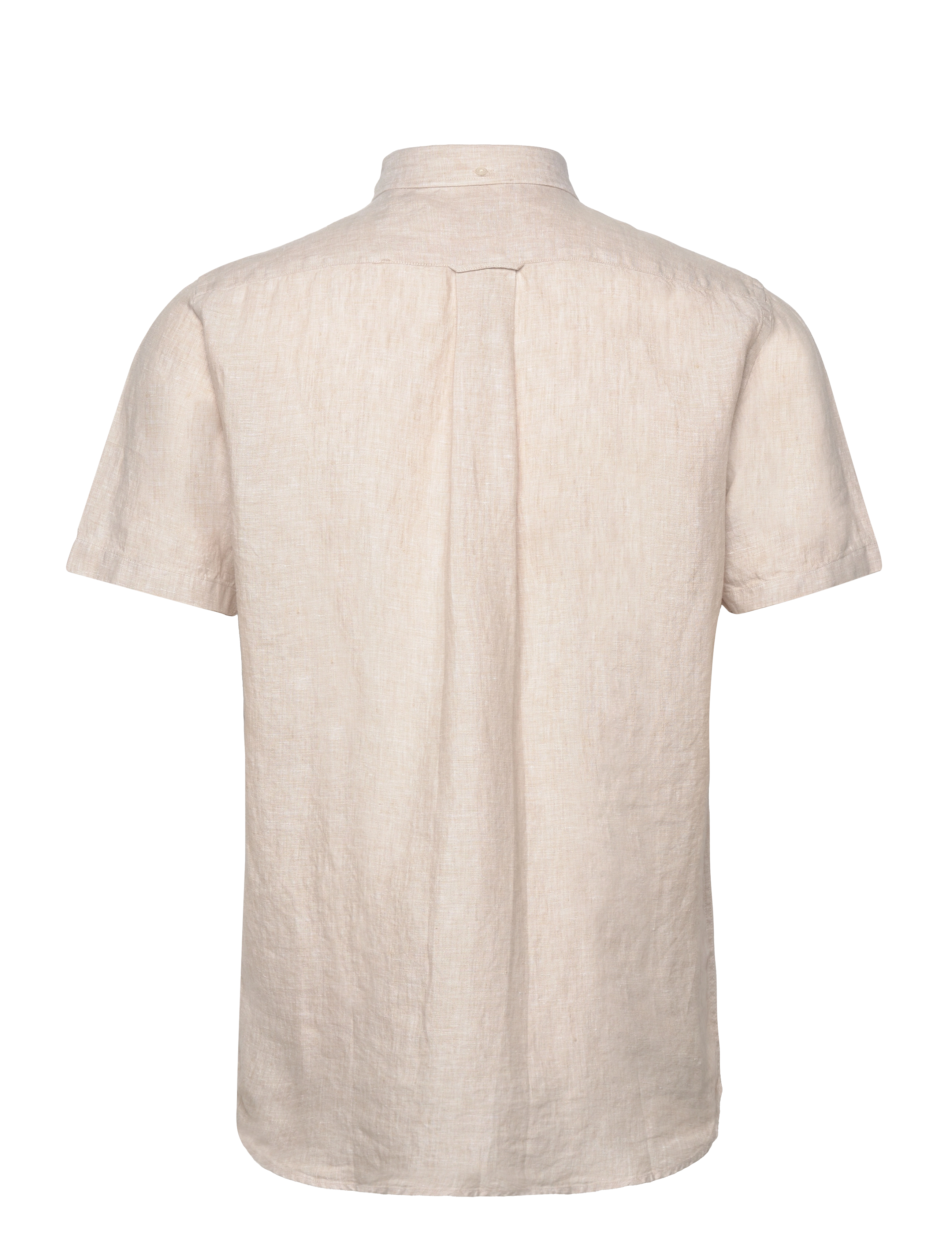Gant - REG LINEN SS SHIRT - linased särgid - dry sand - 1