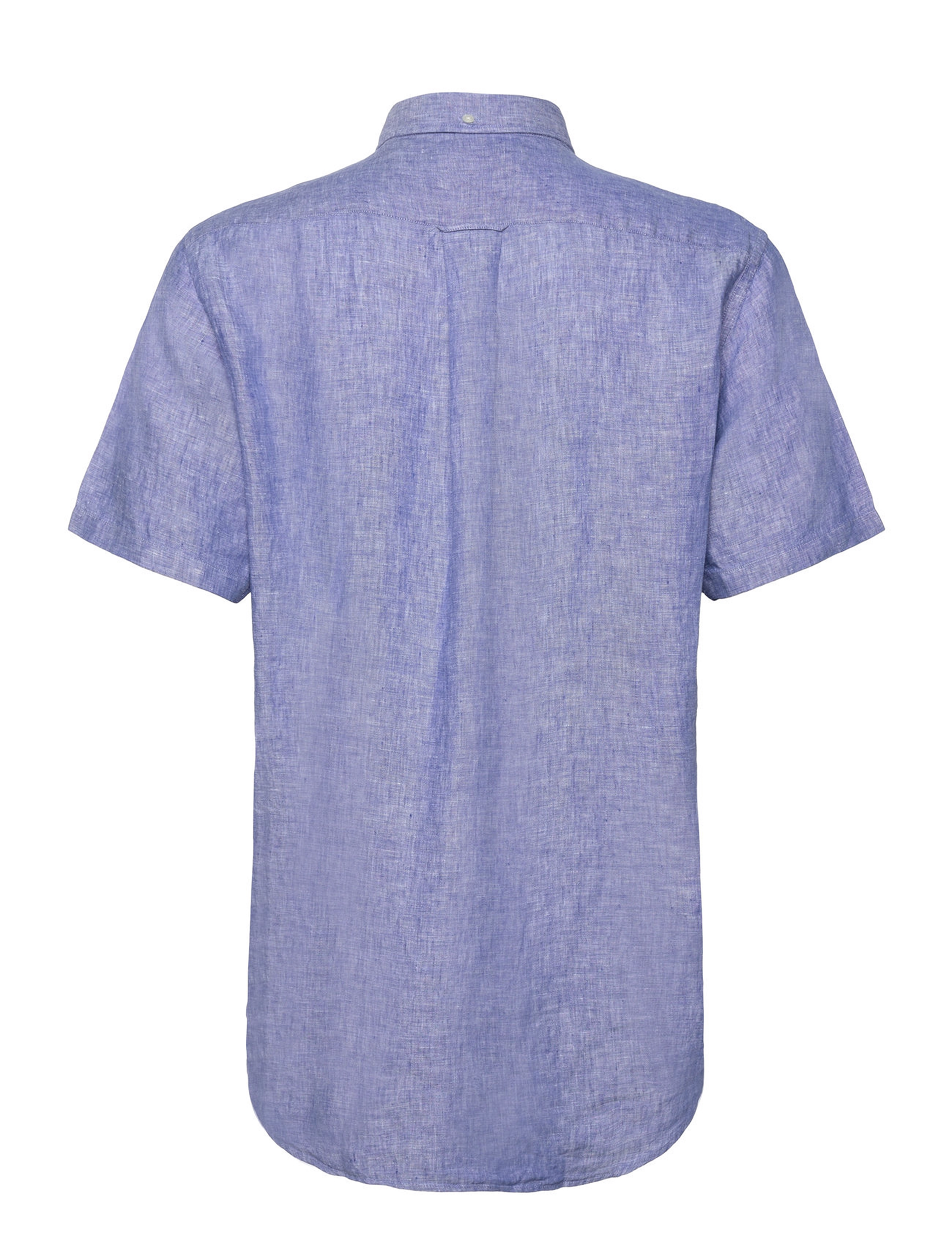 Gant - REG LINEN SS SHIRT - rich blue - 2
