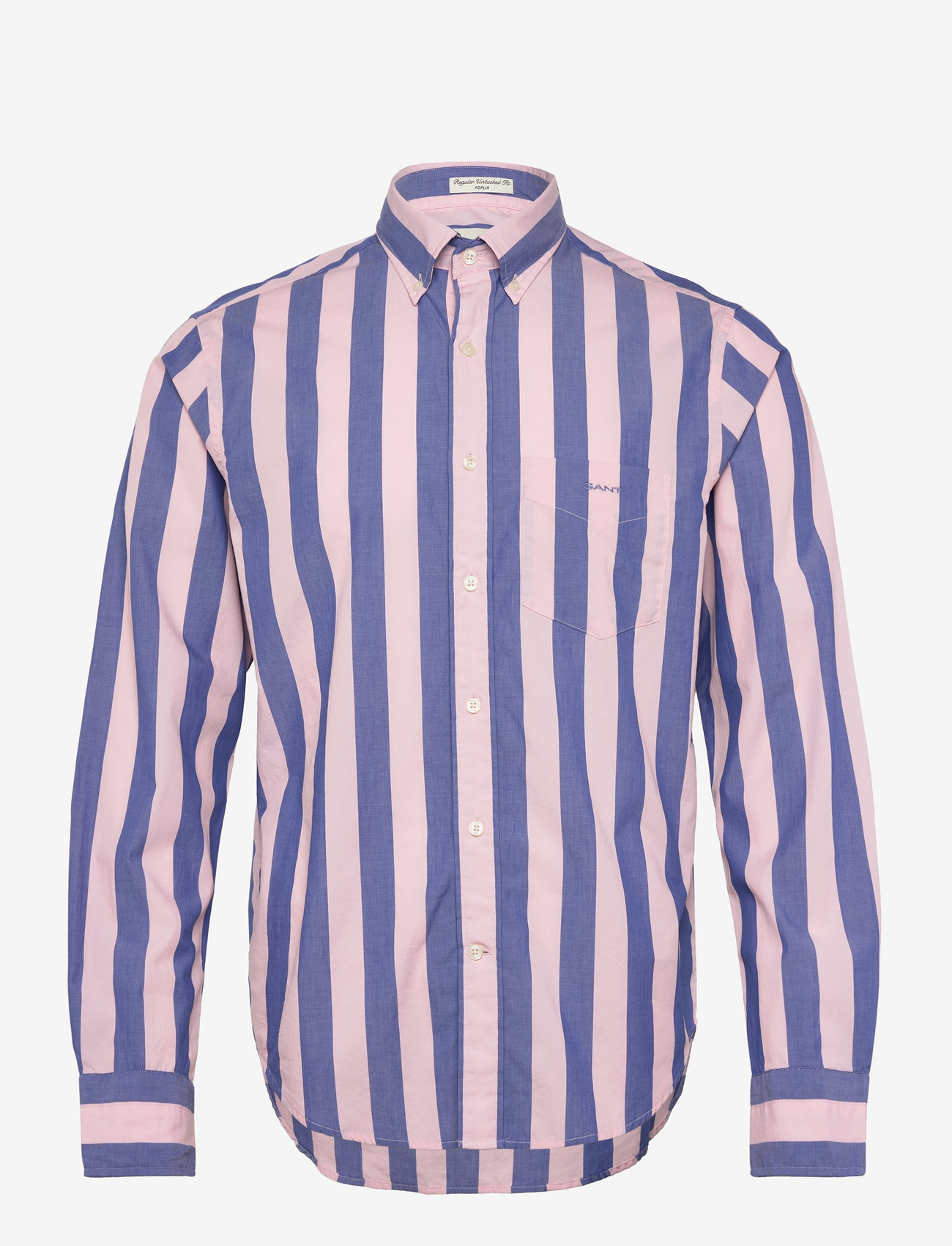 GANT - REG POPLIN PARASOL STRIPE SHIRT - basic-hemden - blushing pink - 1