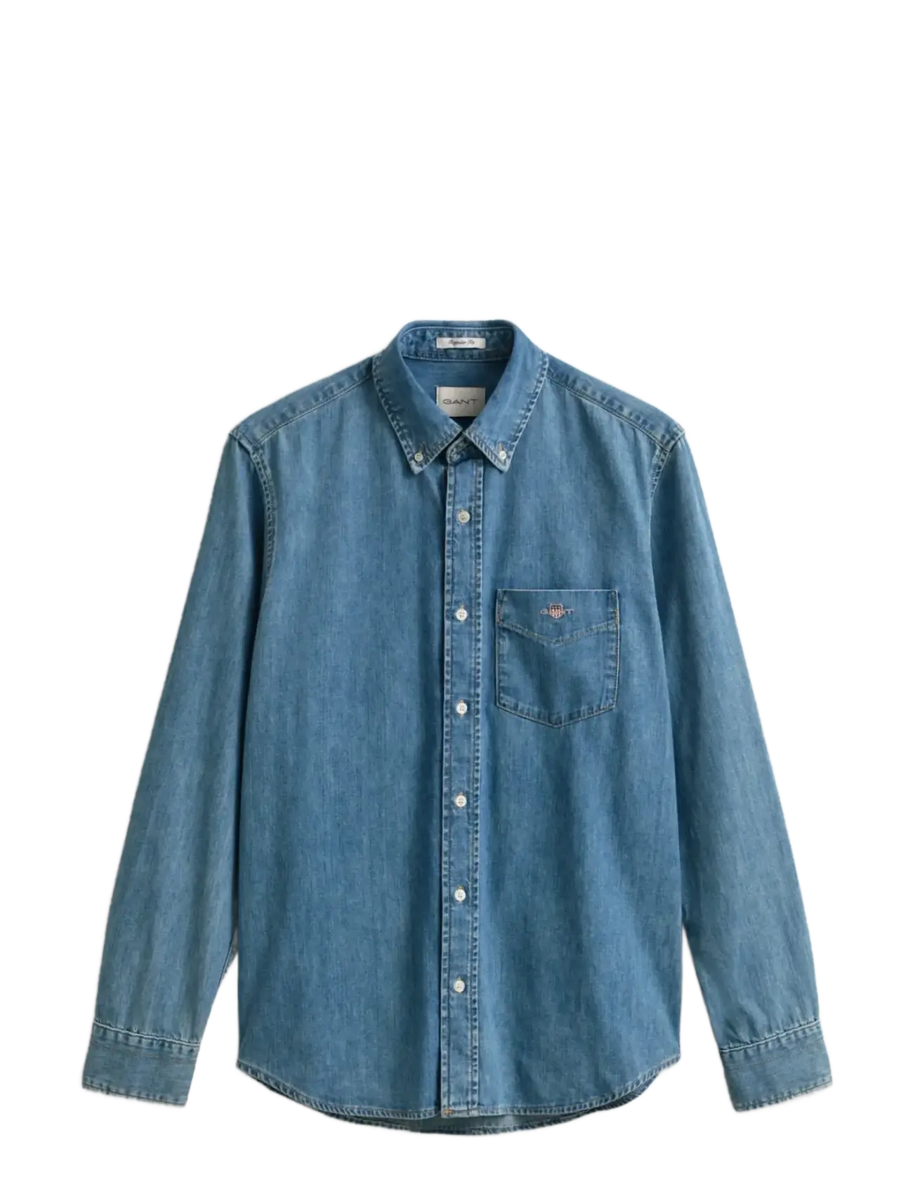 GANT Reg Denim Shirt Blau - XXL - Herren