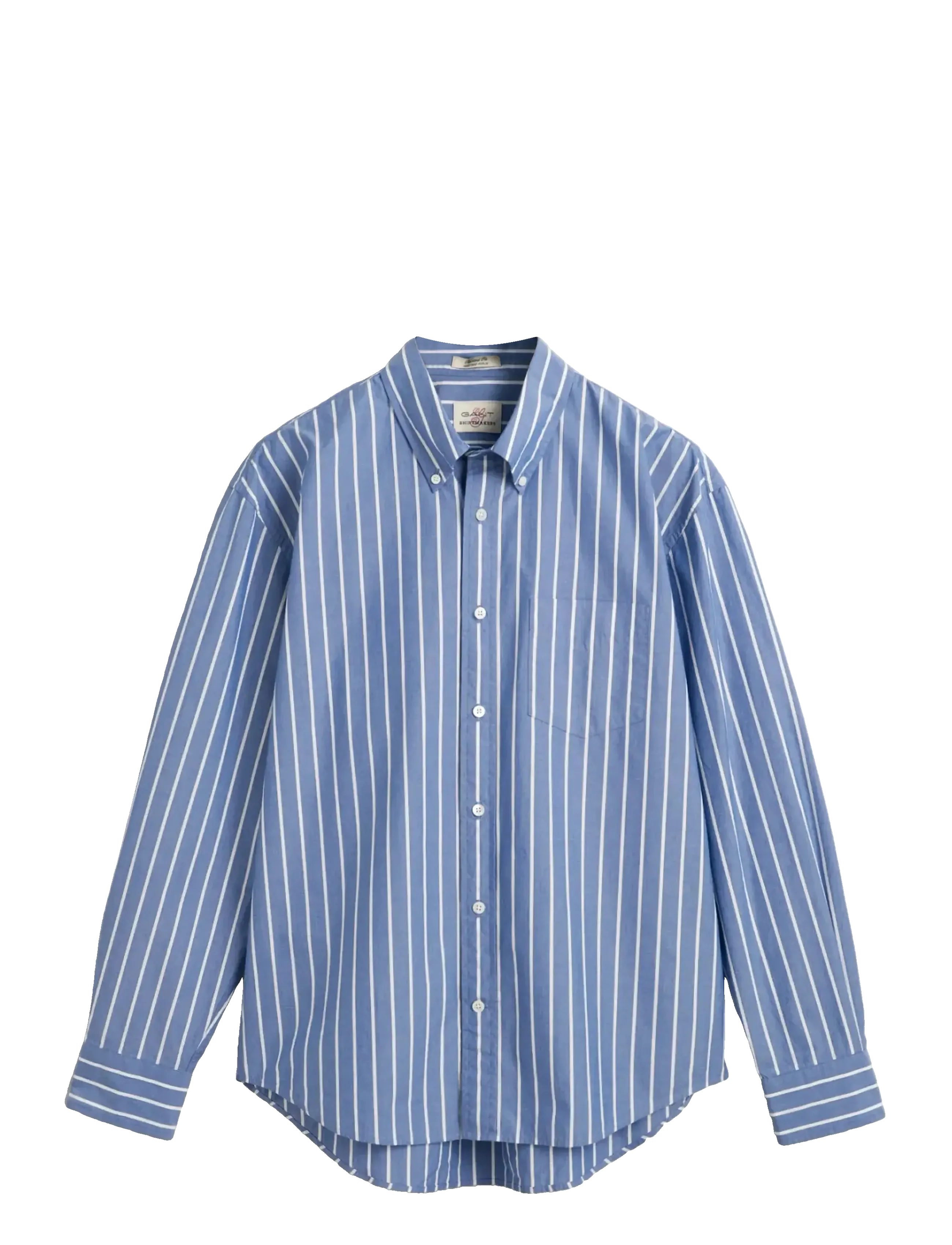 Gant - REL HERITAGE POPLIN STRIPE SHIRT - stribede skjorter - lapis blue - 1