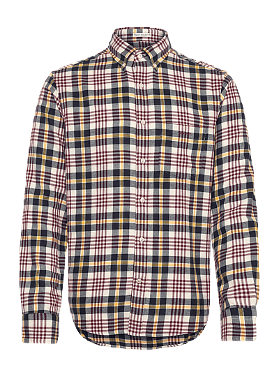 Reg Flannel Plaid Shirt - Ternede Skjorter