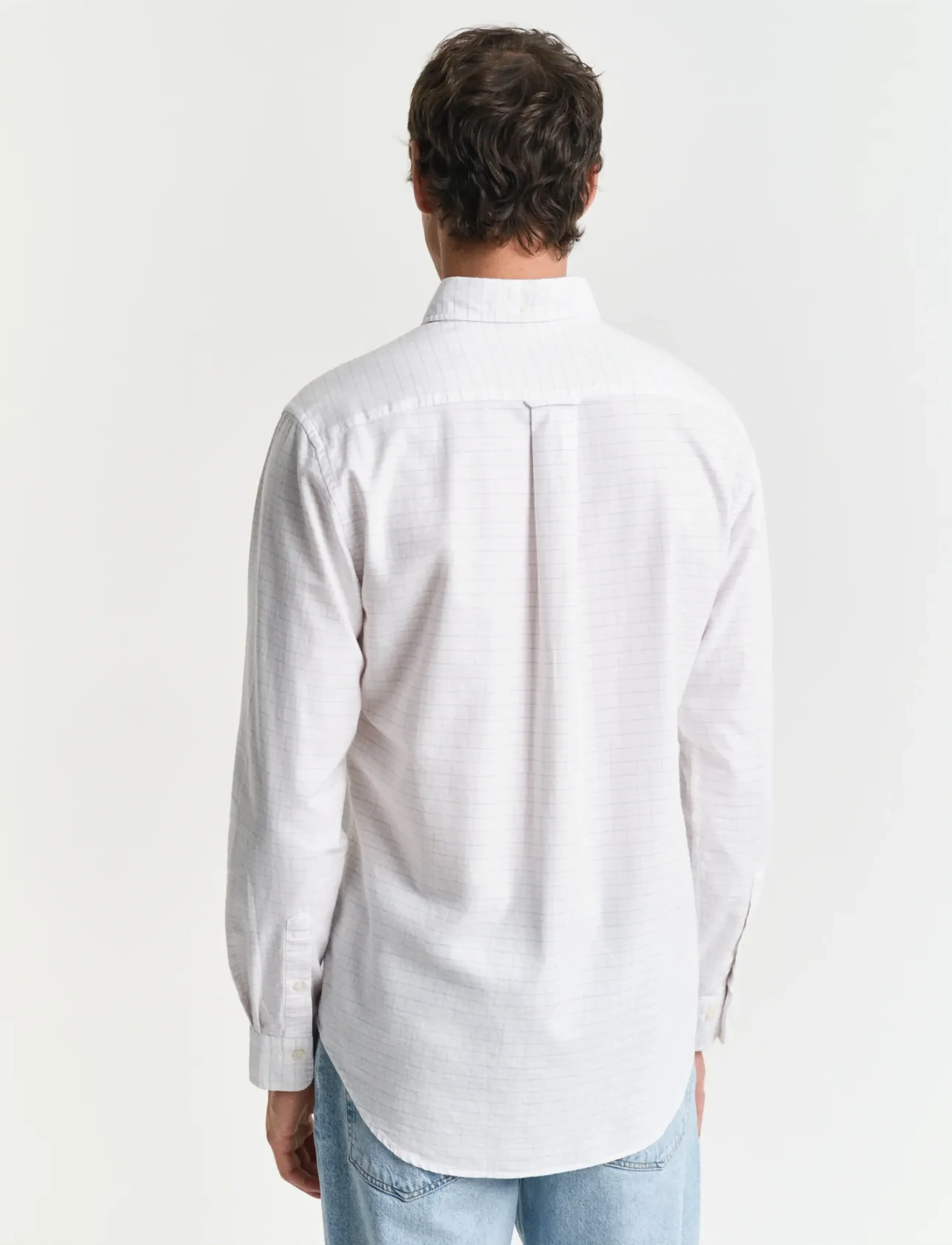 Gant - REG CLASSIC OXFORD CHECK SHIRT - oxford-skjortor - light pink - 2