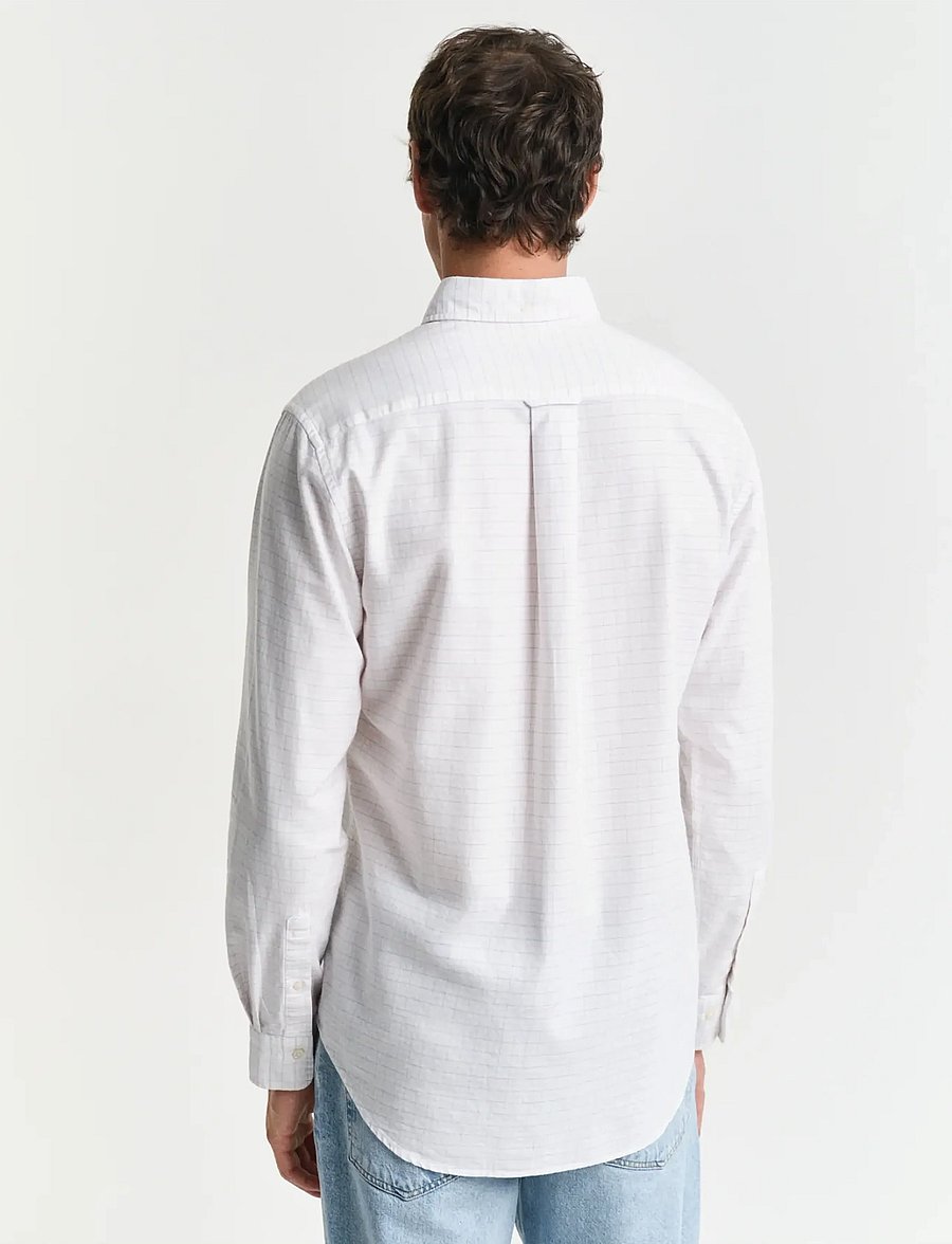 Gant - REG CLASSIC OXFORD CHECK SHIRT - oxford overhemden - light pink - 2