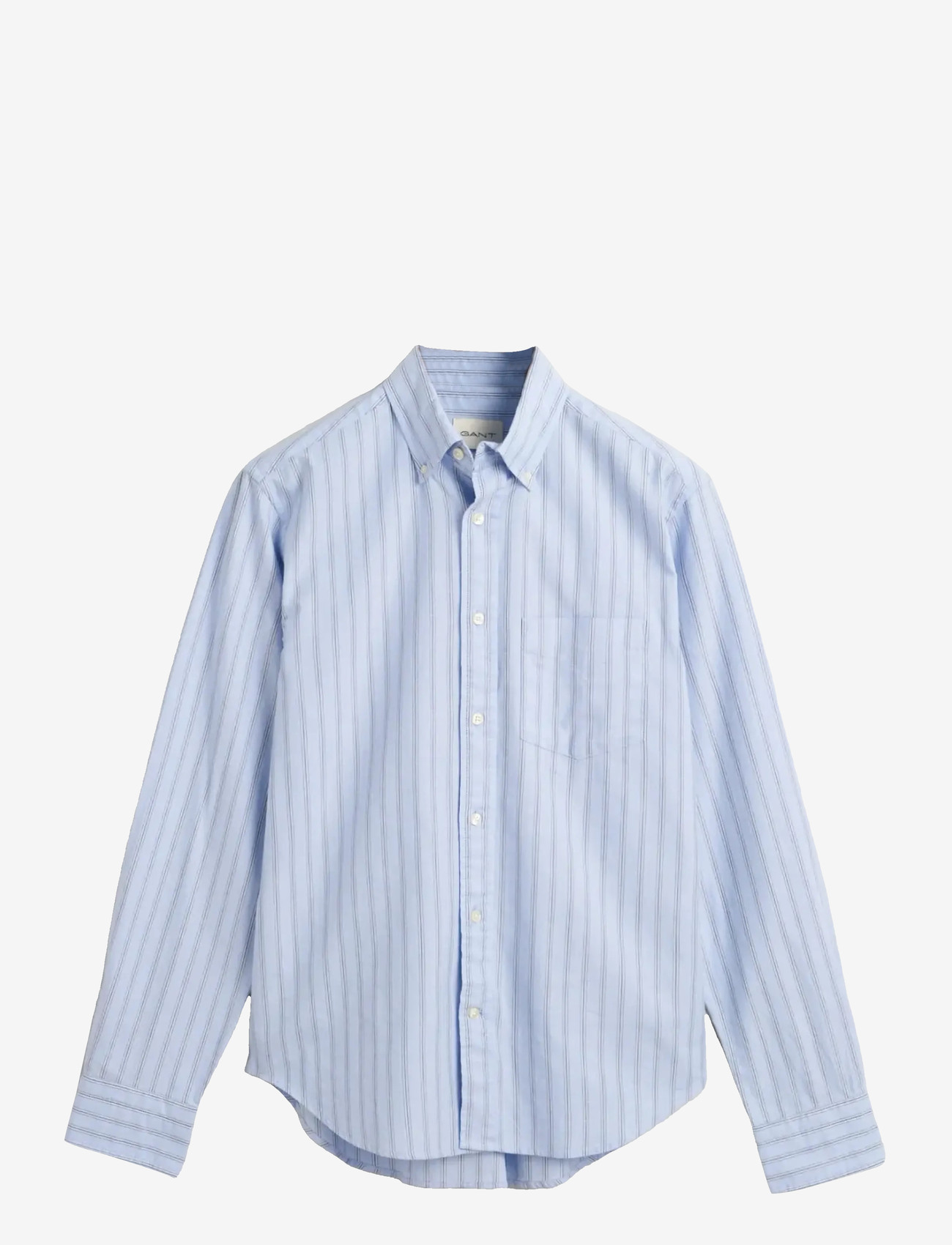 GANT - REG ARCHIVE OXFORD STRIPE SHIRT - stribede skjorter - clear sky - 1
