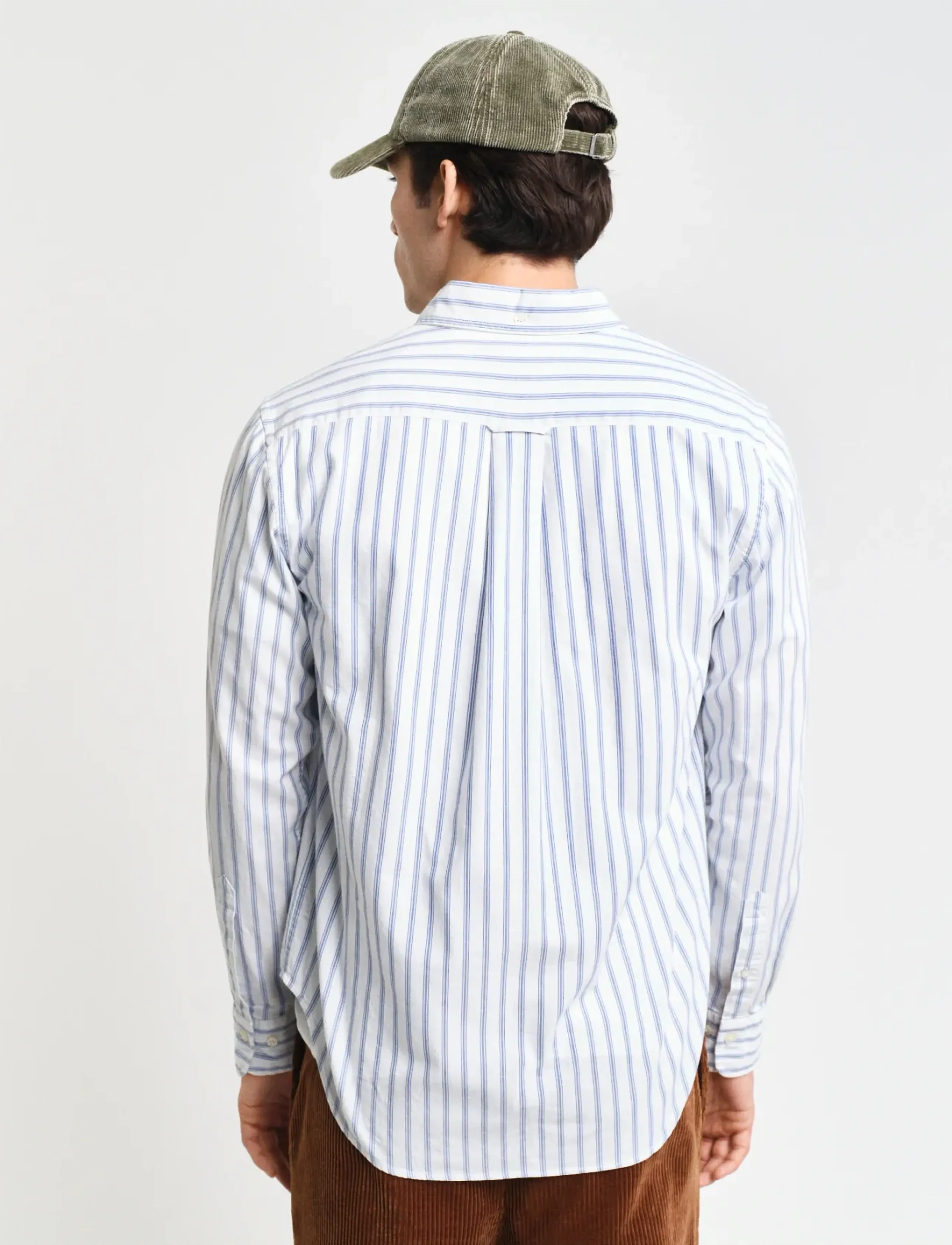 Gant - REG ARCHIVE OXFORD STRIPE SHIRT - stribede skjorter - eggshell - 2