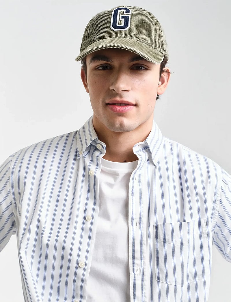 GANT - REG ARCHIVE OXFORD STRIPE SHIRT - gestreifte hemden - eggshell - 3