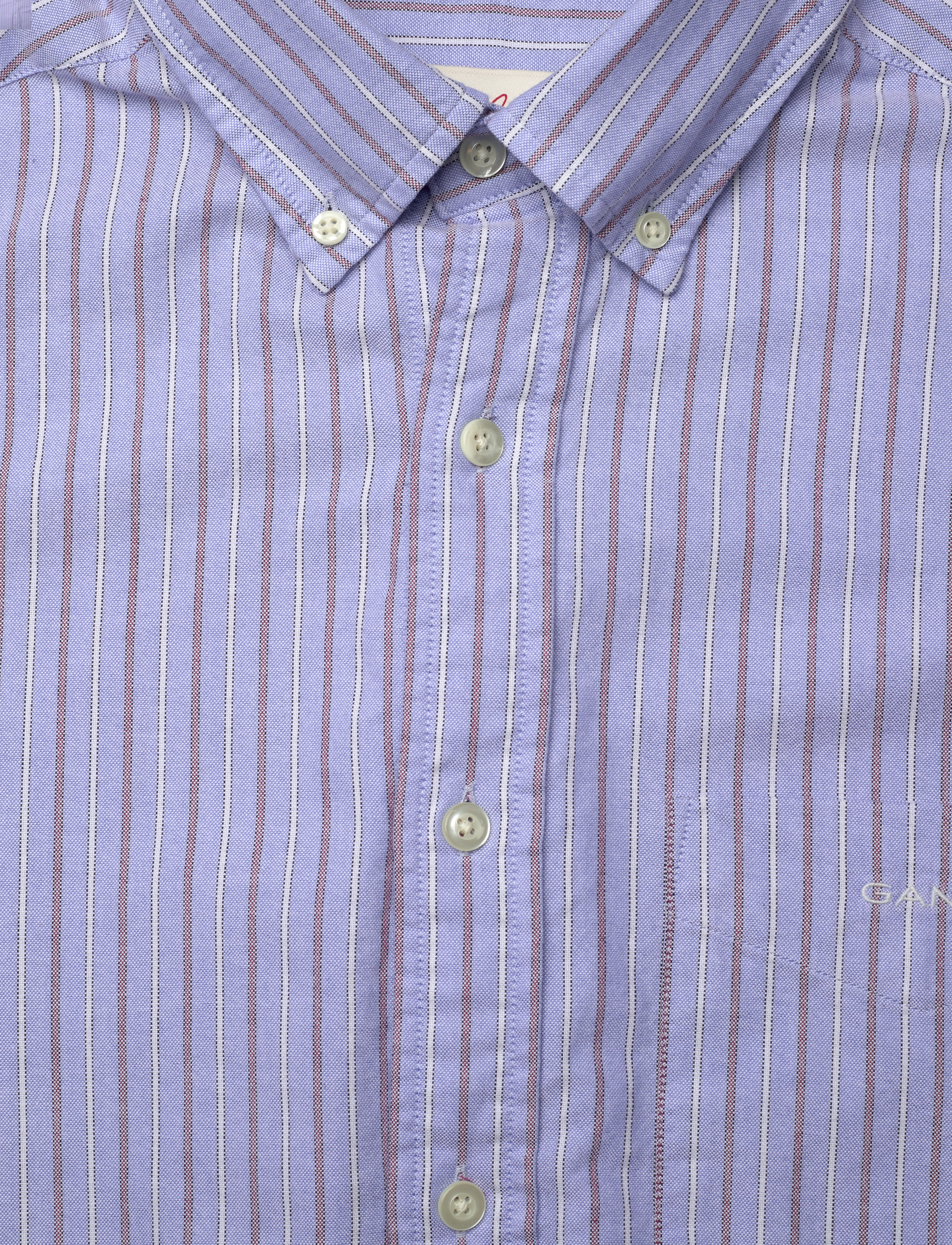 GANT - REG OXFORD STRIPE SHIRT - myosotis blue - 2