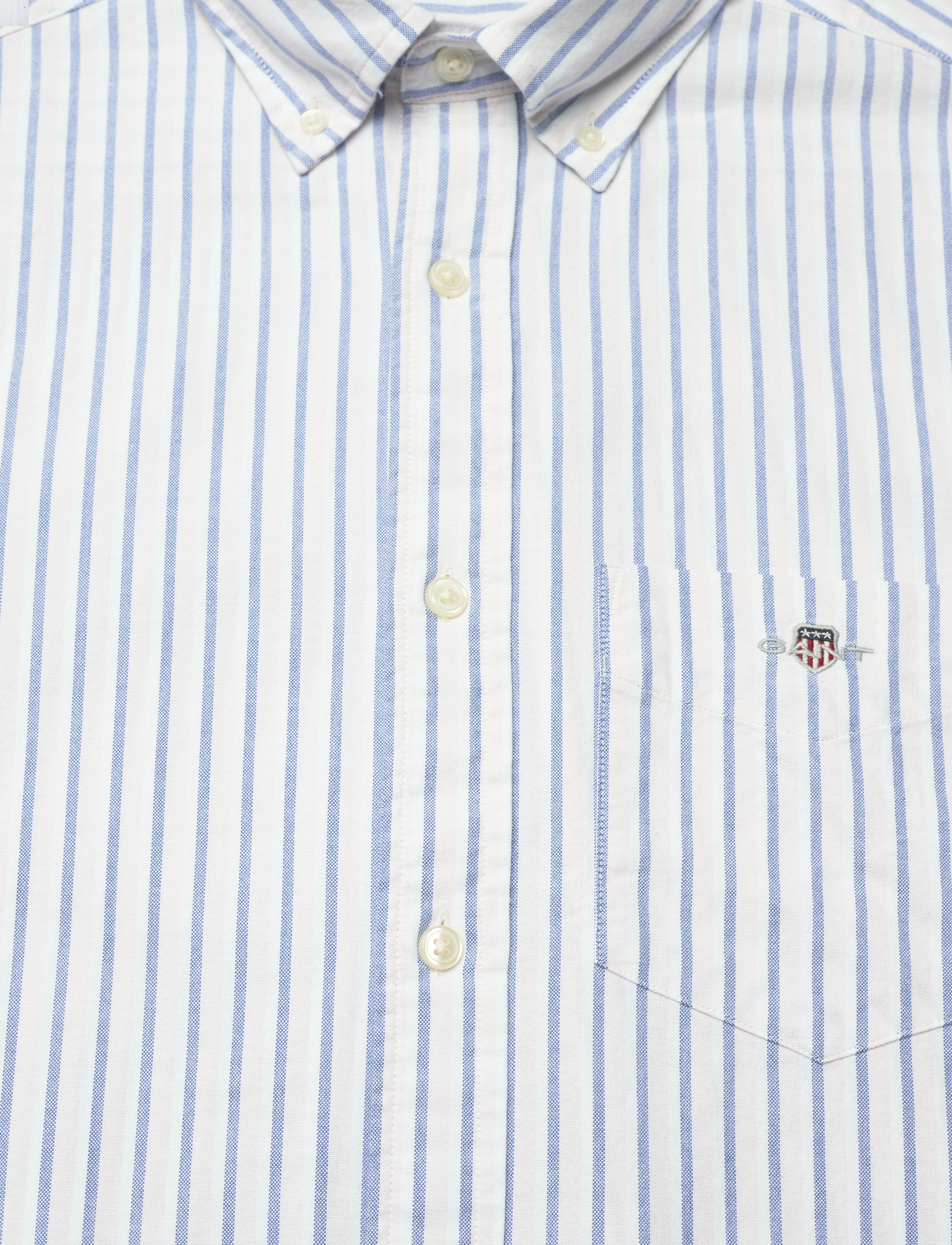 Gant - REG CLASSIC OXFORD STRIPE SHIRT - oxford-skjortor - light pink - 2