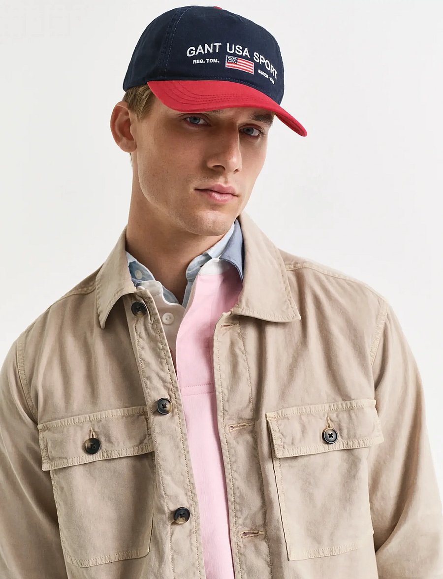 Gant - REG COT/LINEN OVERSHIRT - achetez selon l'occasion - dry sand - 4