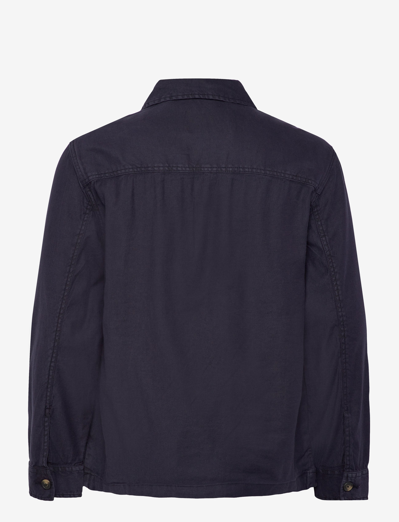 Gant - REG COT/LINEN OVERSHIRT - kupuj według okazji - evening blue - 1