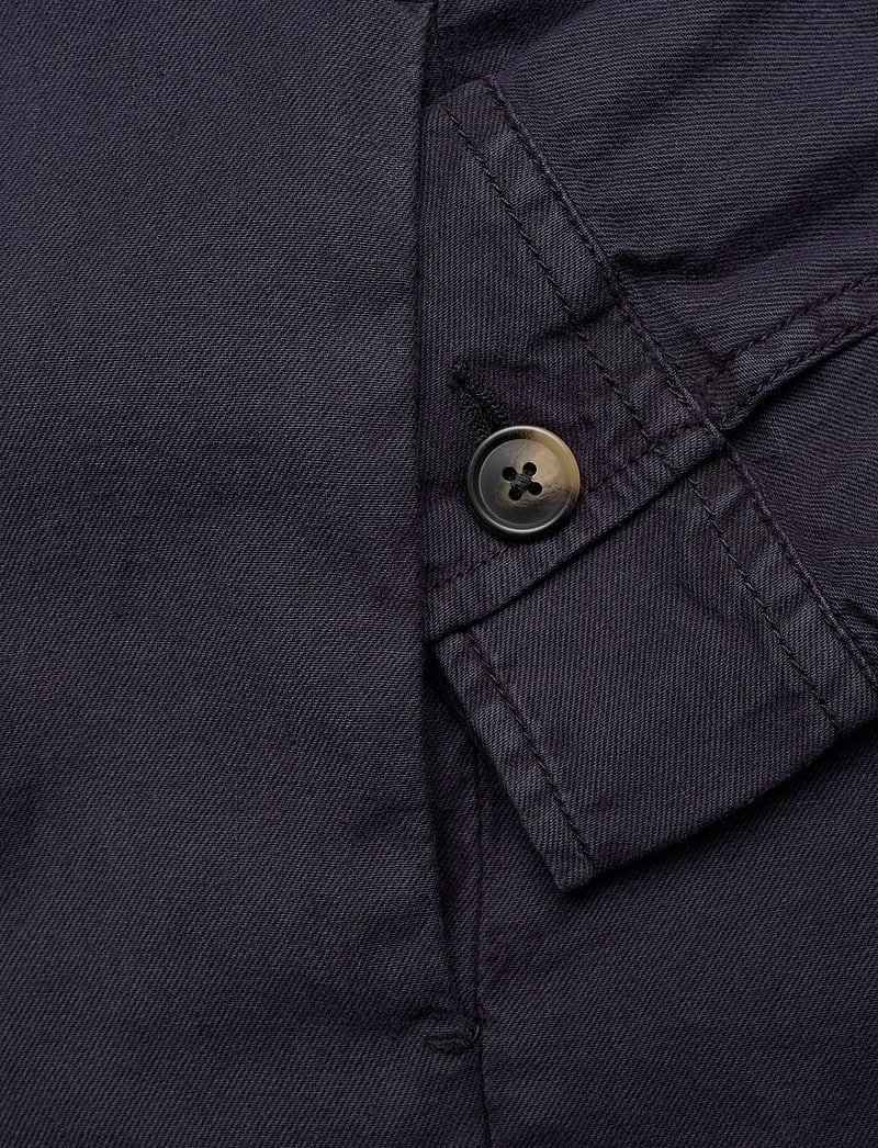 Gant - REG COT/LINEN OVERSHIRT - osta tilaisuuden mukaan - evening blue - 3
