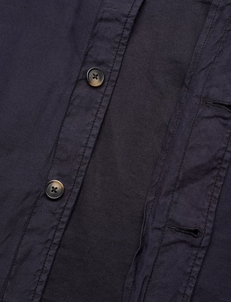 Gant - REG COT/LINEN OVERSHIRT - osta tilaisuuden mukaan - evening blue - 4