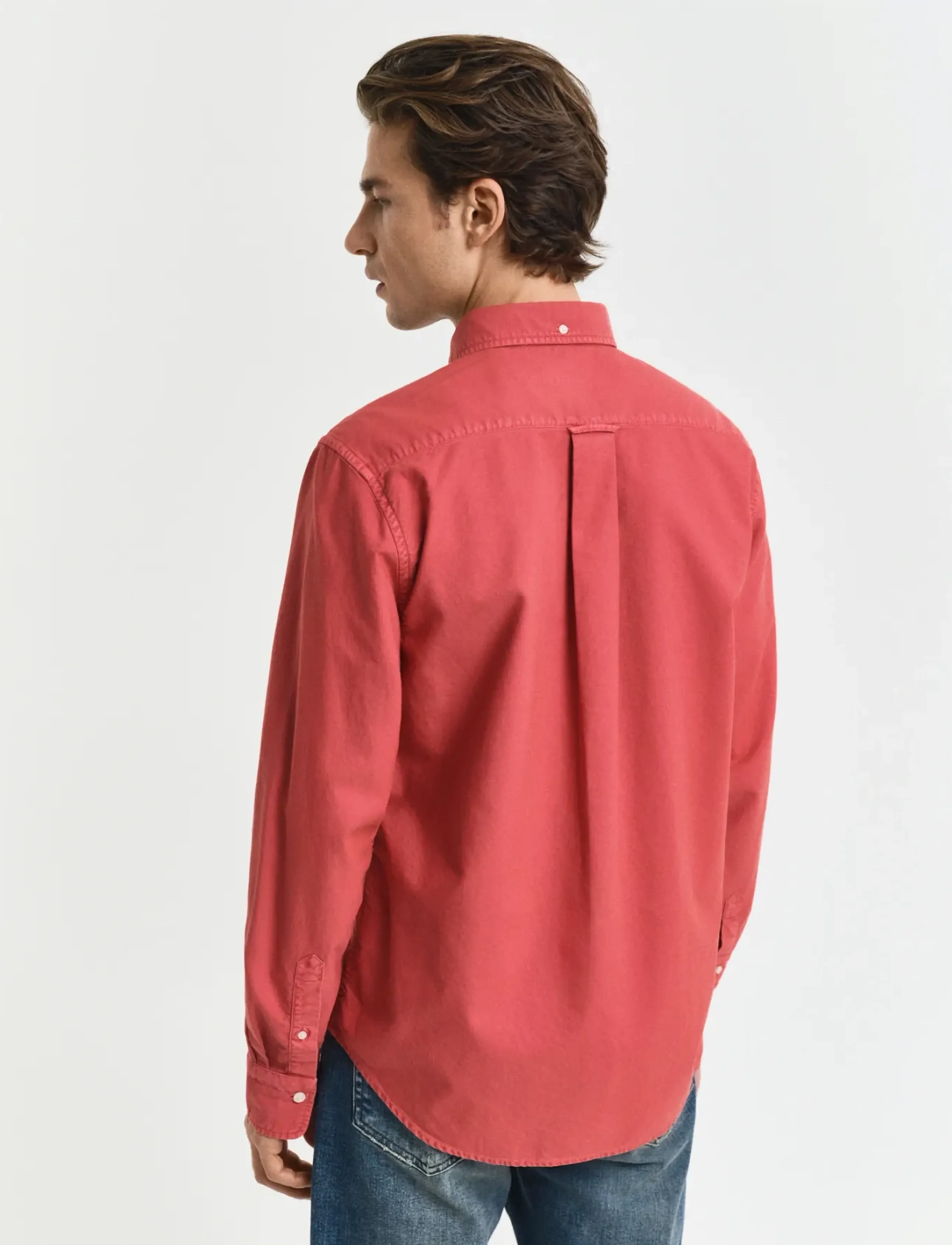 Gant - REG GMNT DYED ARCHIVE OXFORD SHIRT - chemises oxford - ruby red - 2