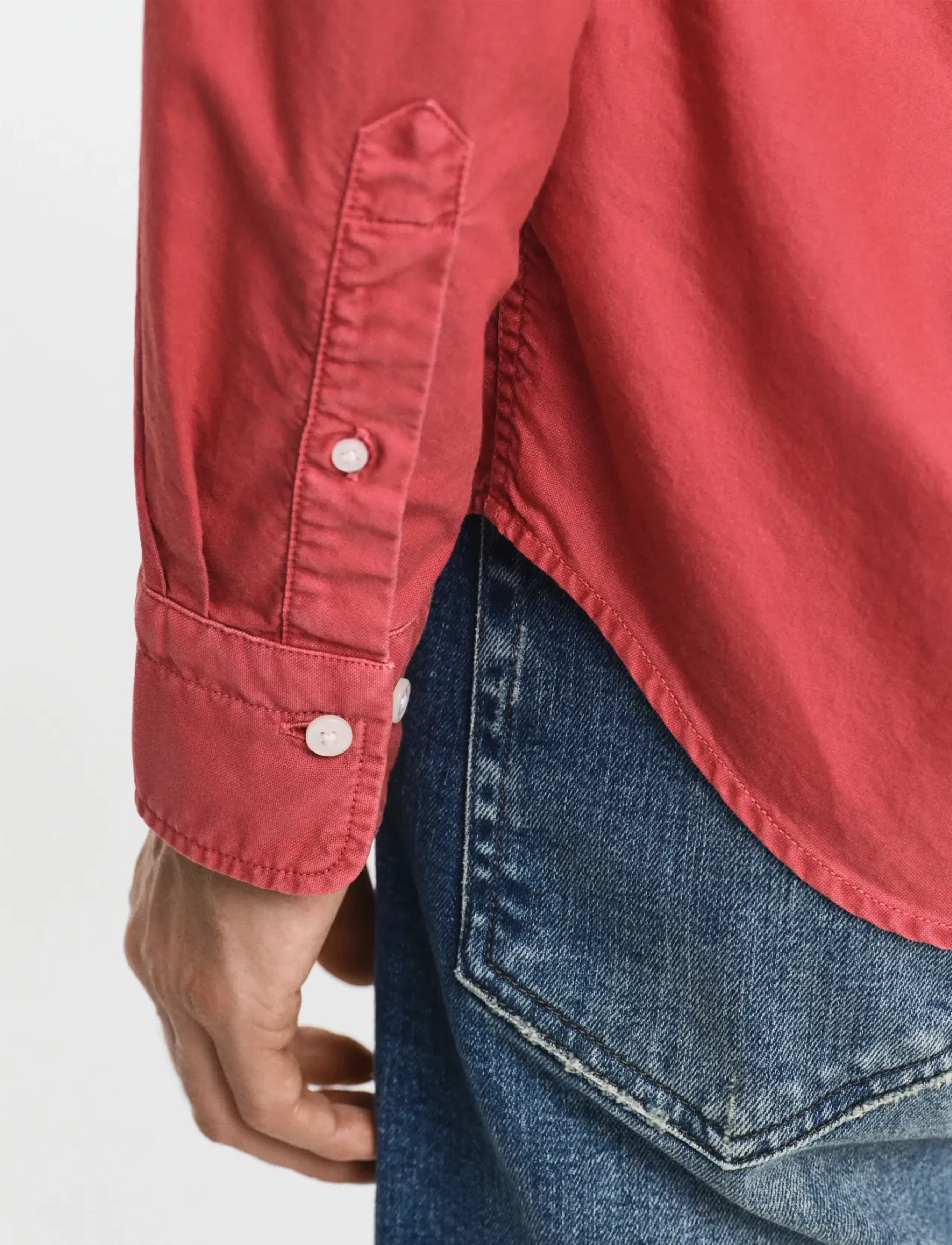 Gant - REG GMNT DYED ARCHIVE OXFORD SHIRT - chemises oxford - ruby red - 3