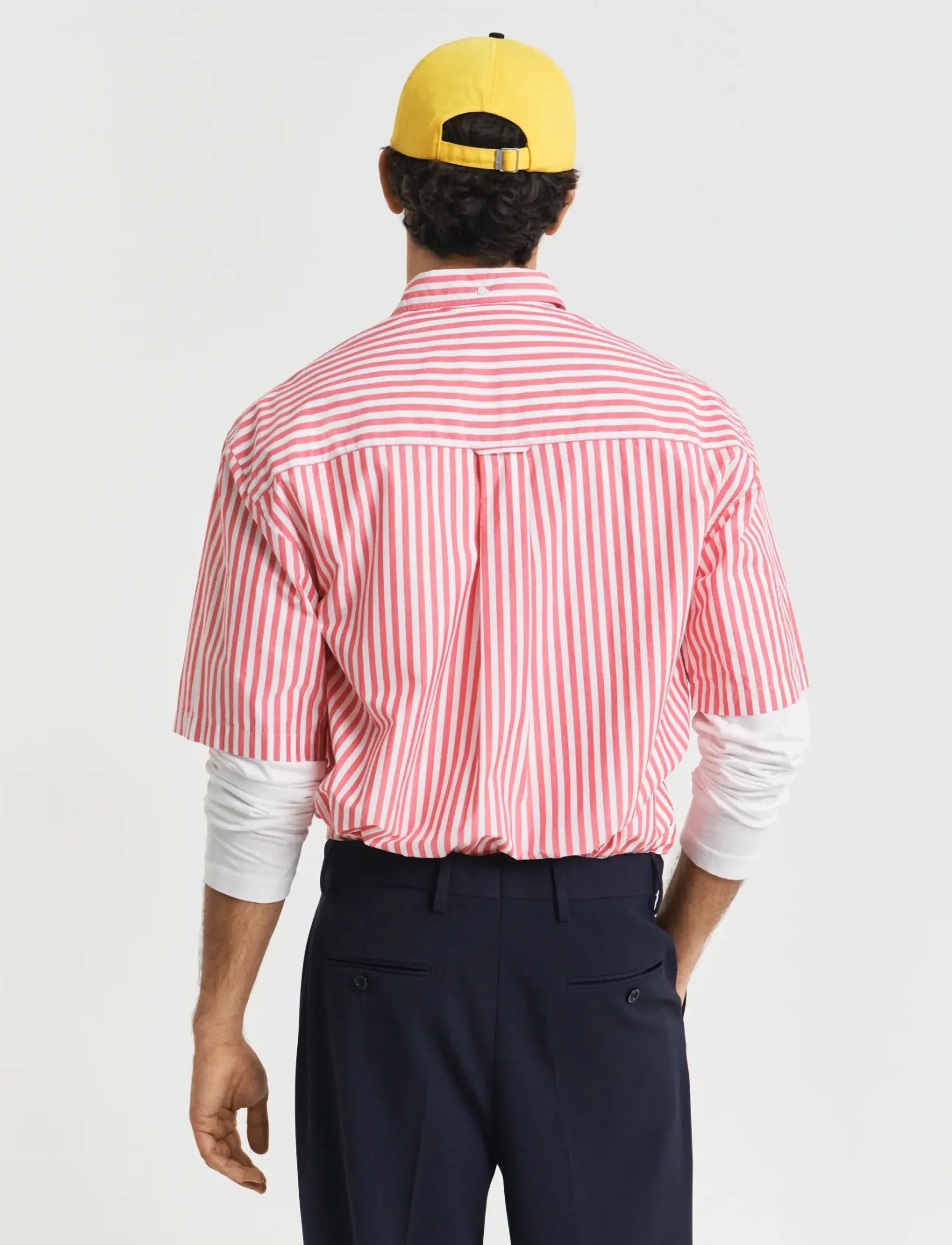 Gant - REL HERITAGE POPLIN SS SHIRT - kortärmade skjortor - watermelon red - 2