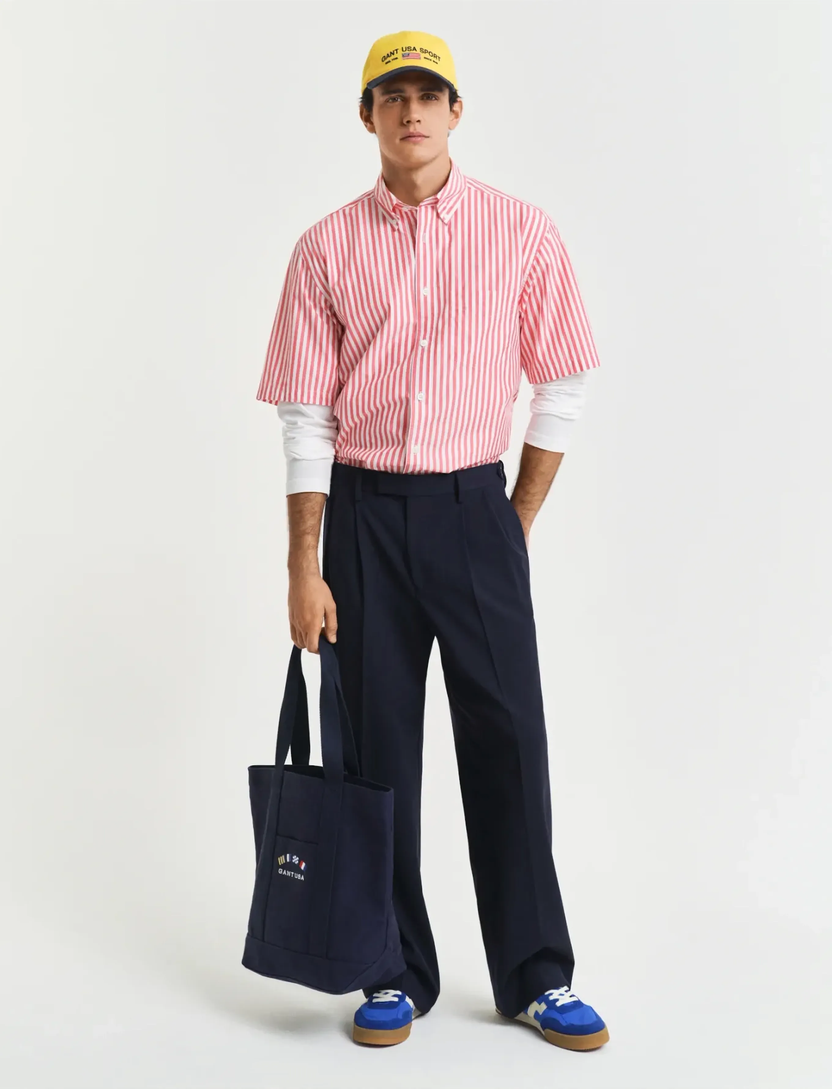Gant - REL HERITAGE POPLIN SS SHIRT - chemises à manches courtes - watermelon red - 4