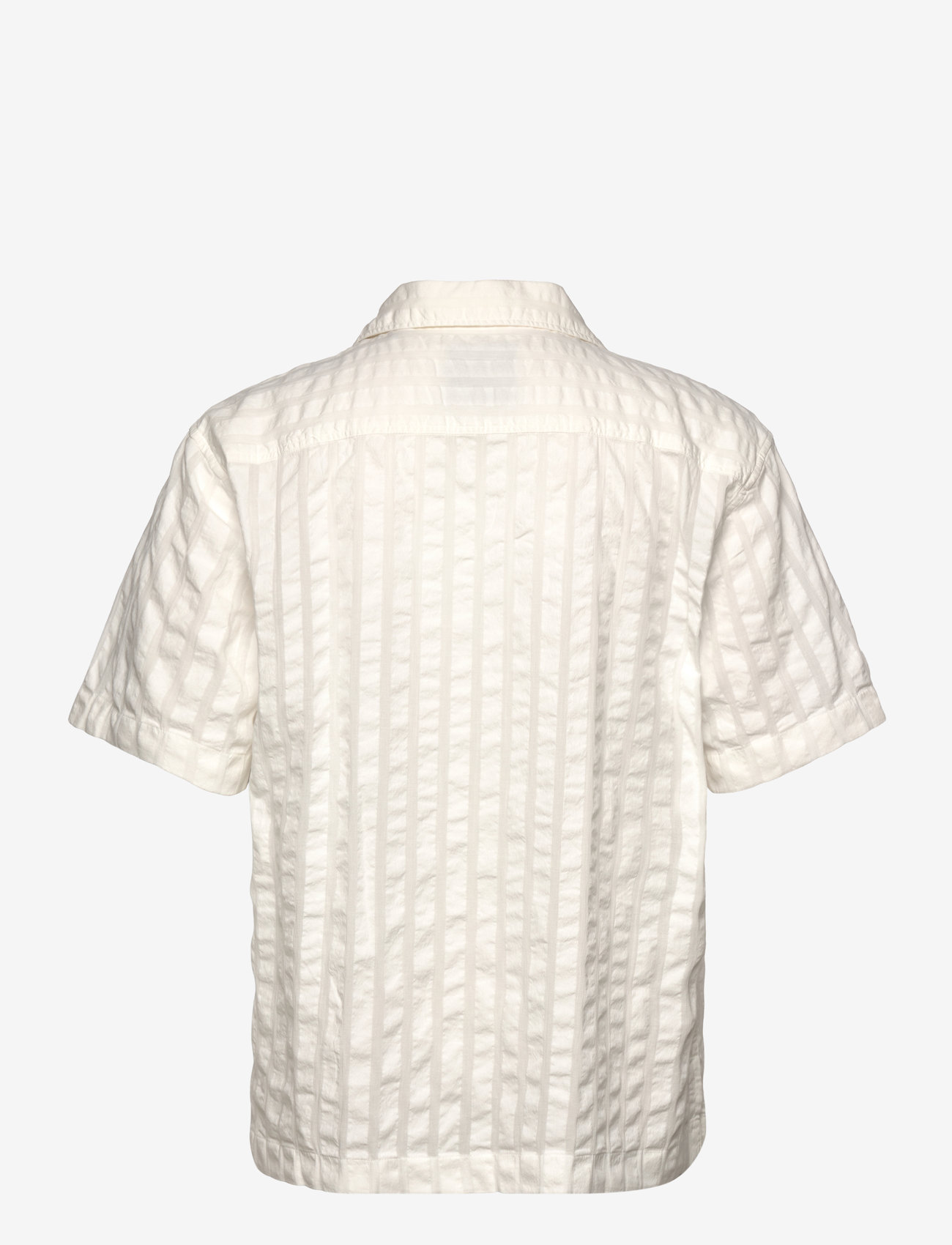 GANT - REL SEERSUCKER RESORT SHIRT - basic skjorter - eggshell - 1