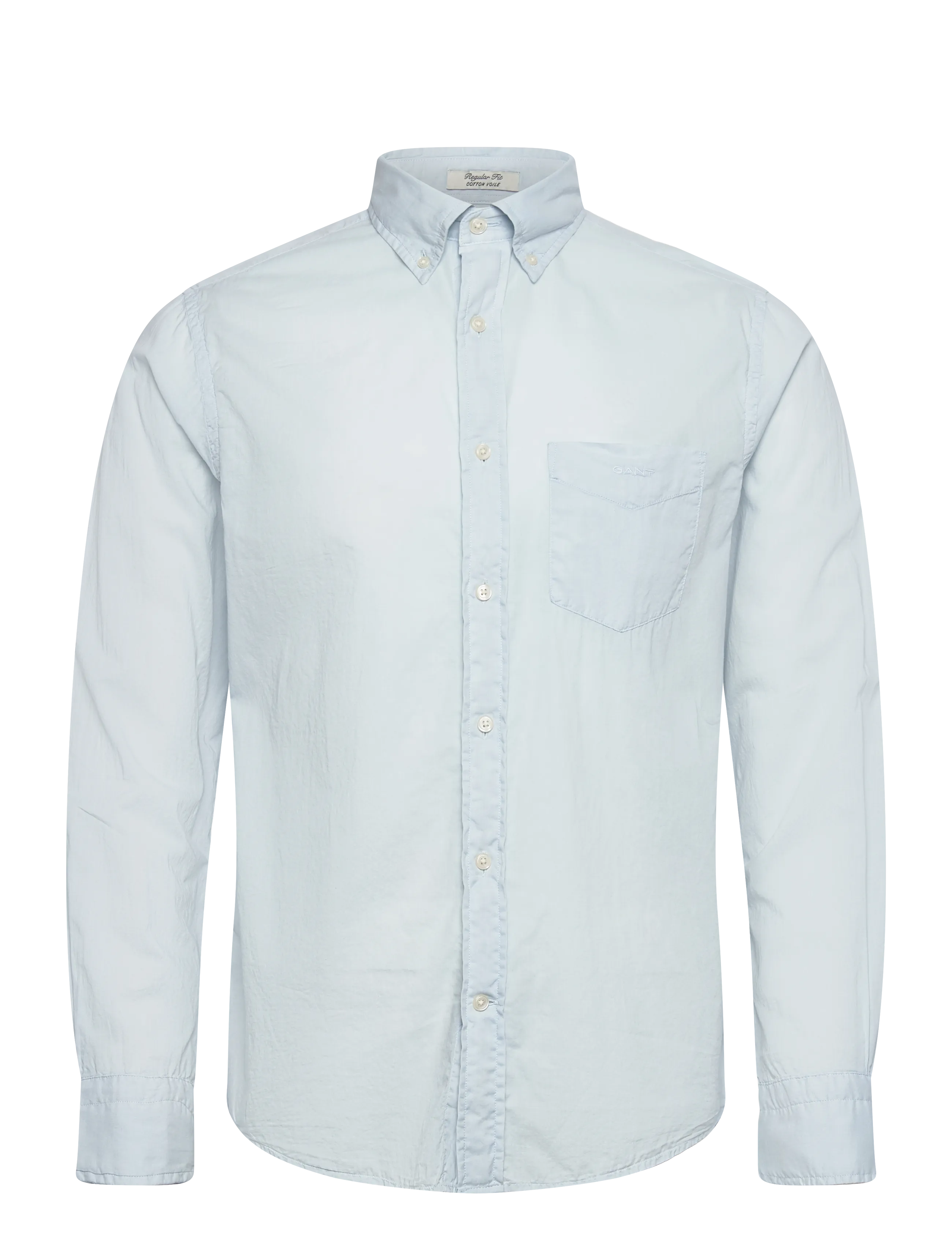 REG SUNFADED VOILE SHIRT - FRESH BLUE