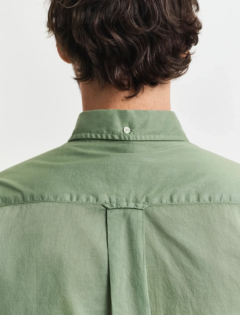 GANT - REG SUNFADED VOILE SHIRT - casual skjorter - kalamata green - 3
