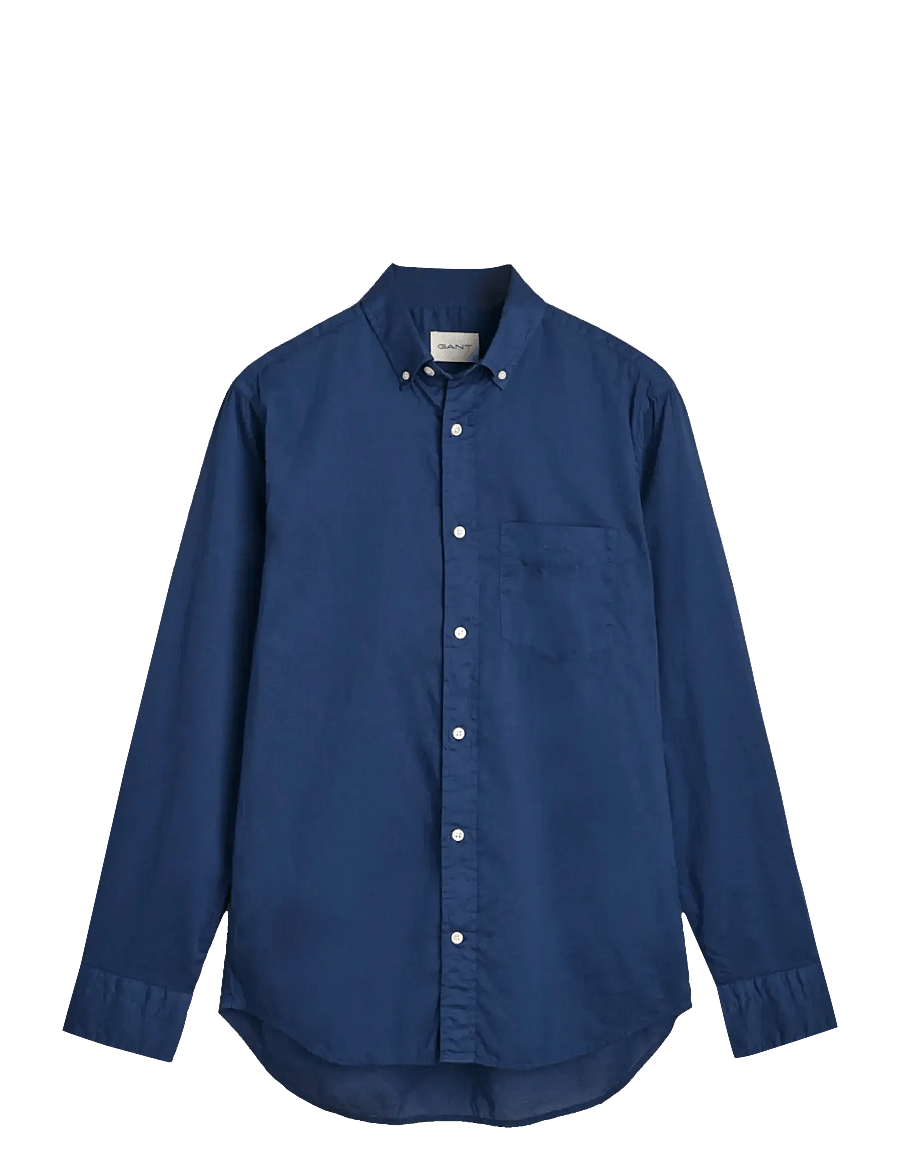 Gant - REG SUNFADED VOILE SHIRT - casual hemden - persian blue - 1