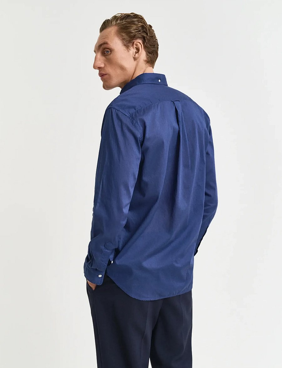 Gant - REG SUNFADED VOILE SHIRT - casual hemden - persian blue - 2