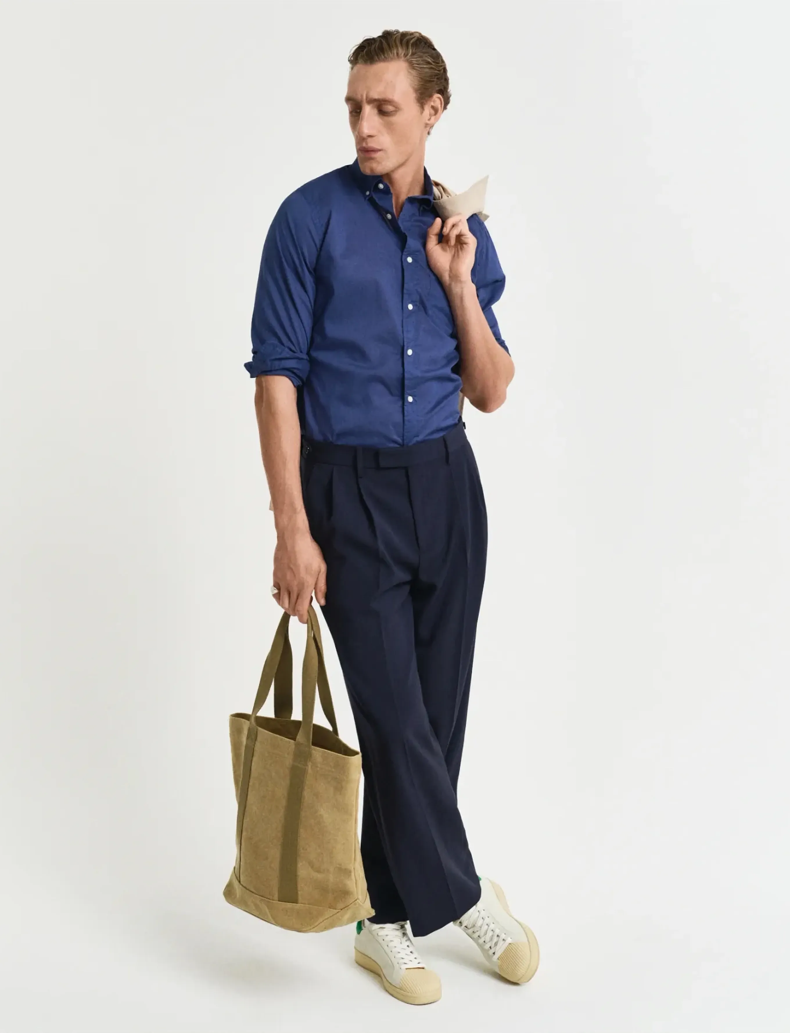 Gant - REG SUNFADED VOILE SHIRT - casual hemden - persian blue - 4