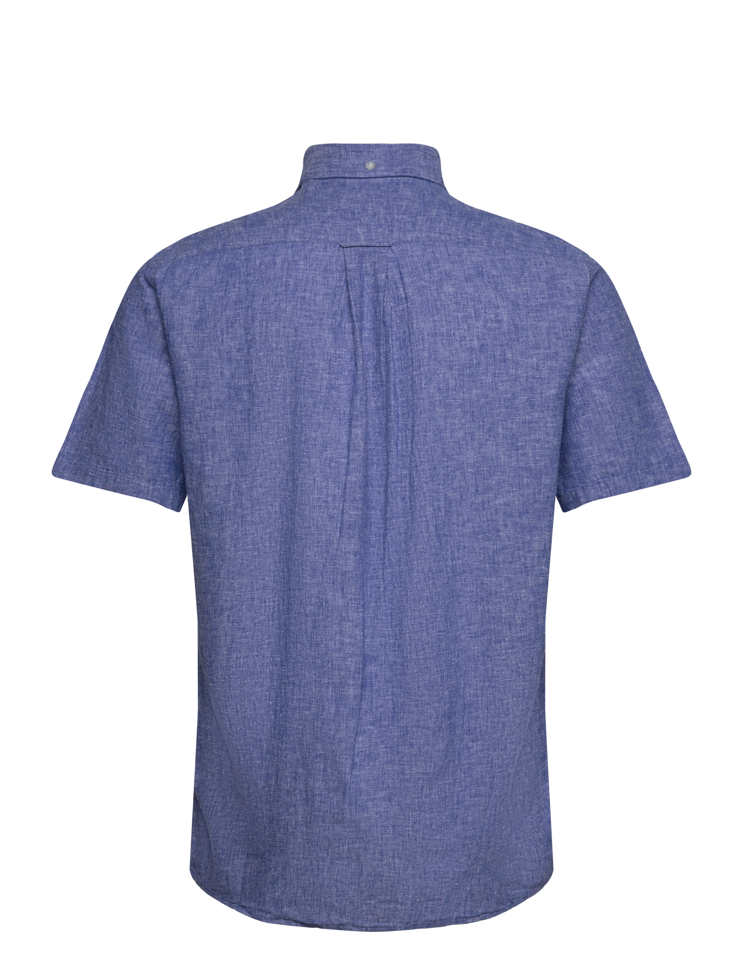 Gant - REG COTTON LINEN SS SHIRT - basic-hemden - rich blue - 2