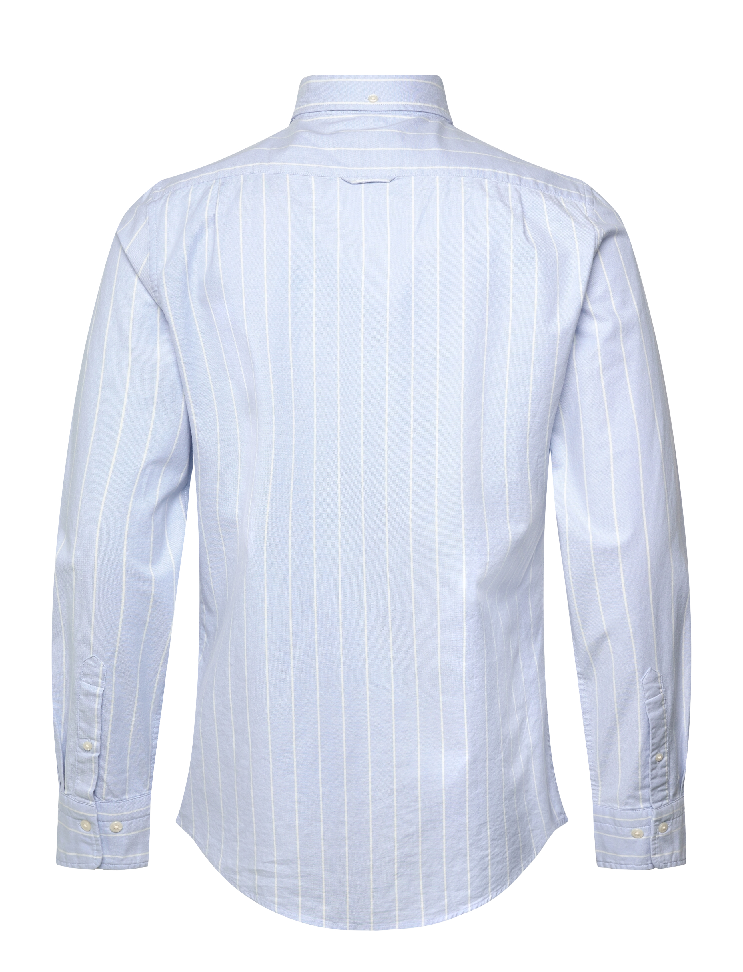 Gant - SLIM OXFORD STRETCH STRIPE SHIRT - light blue - 1