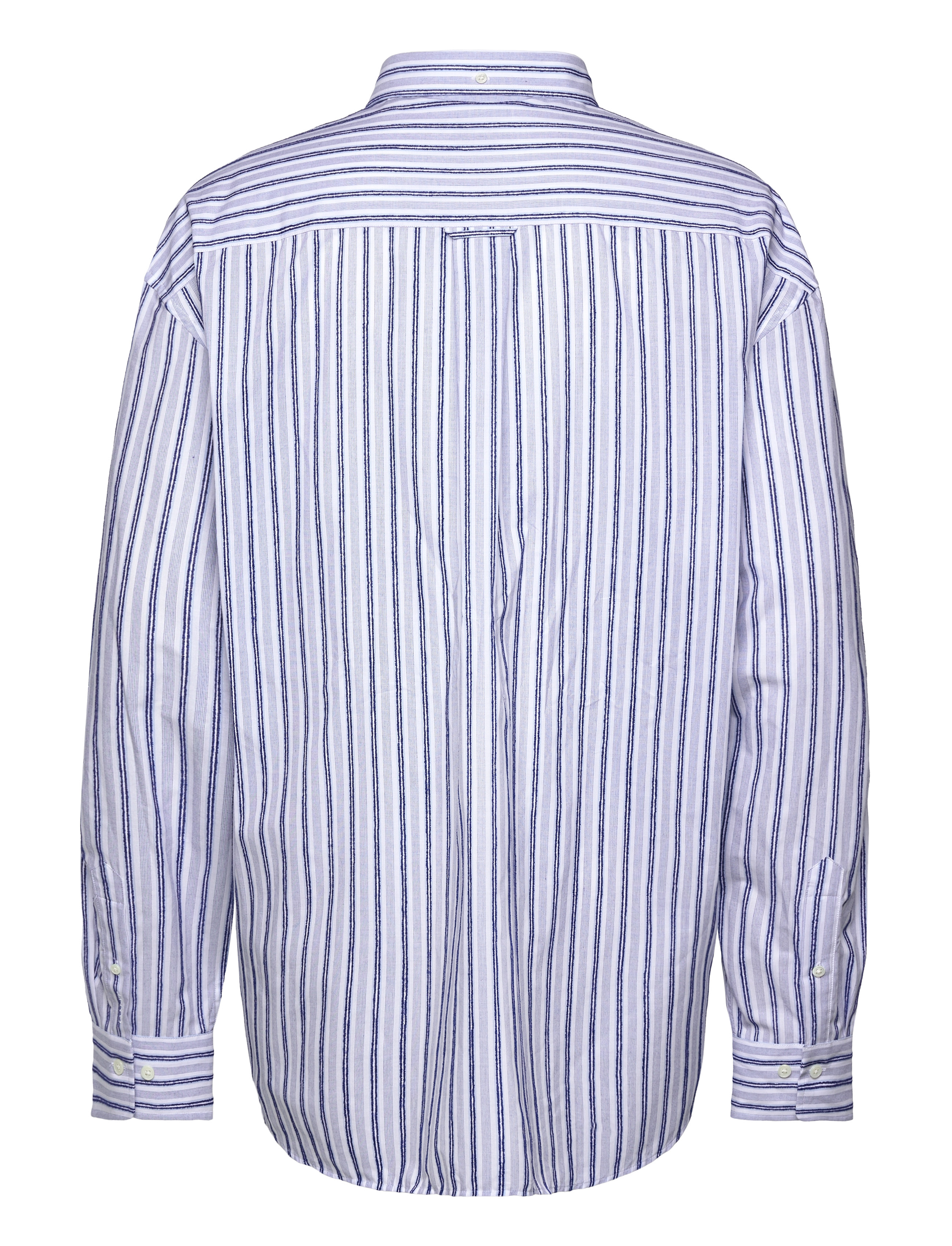 Gant - REL TEXTURE STRIPE SHIRT - triibulised särgid - eggshell - 2