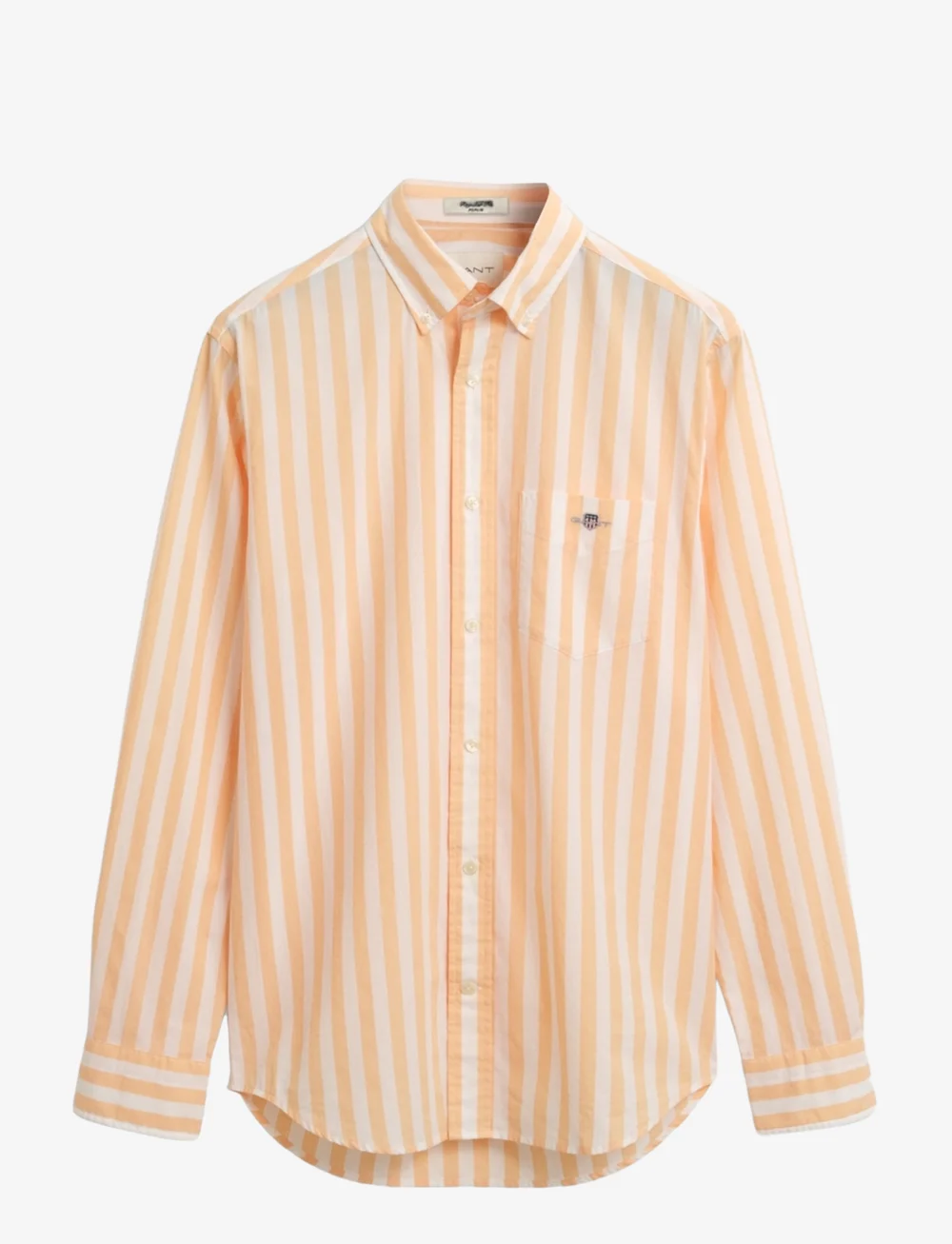 GANT - REG CLASSIC POPLIN STRIPE SHIRT - basic-hemden - peachy orange - 1