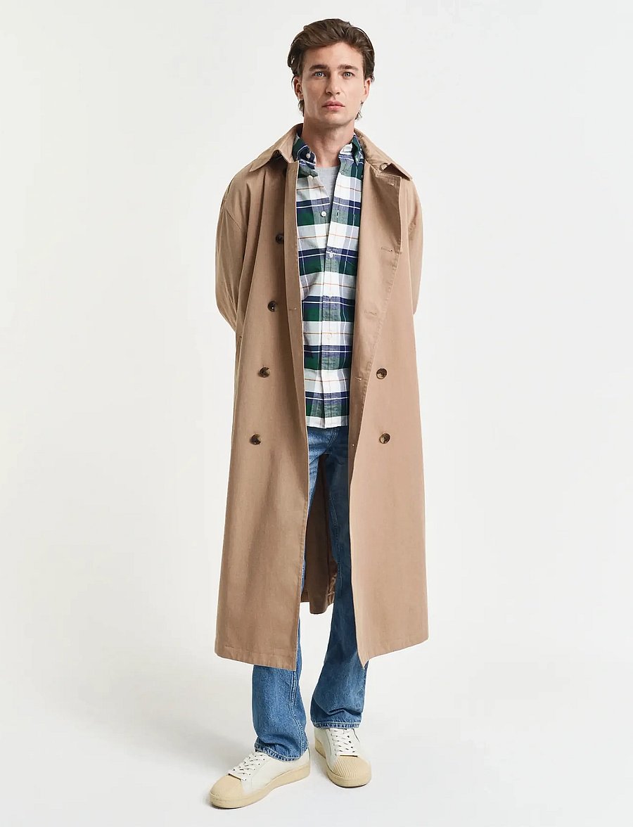 Gant - REG CLASSIC OXFORD CHECK SHIRT - forest green - 4