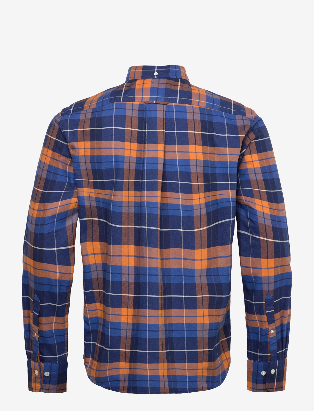 GANT - REG CLASSIC OXFORD CHECK SHIRT - orange bronze - 2