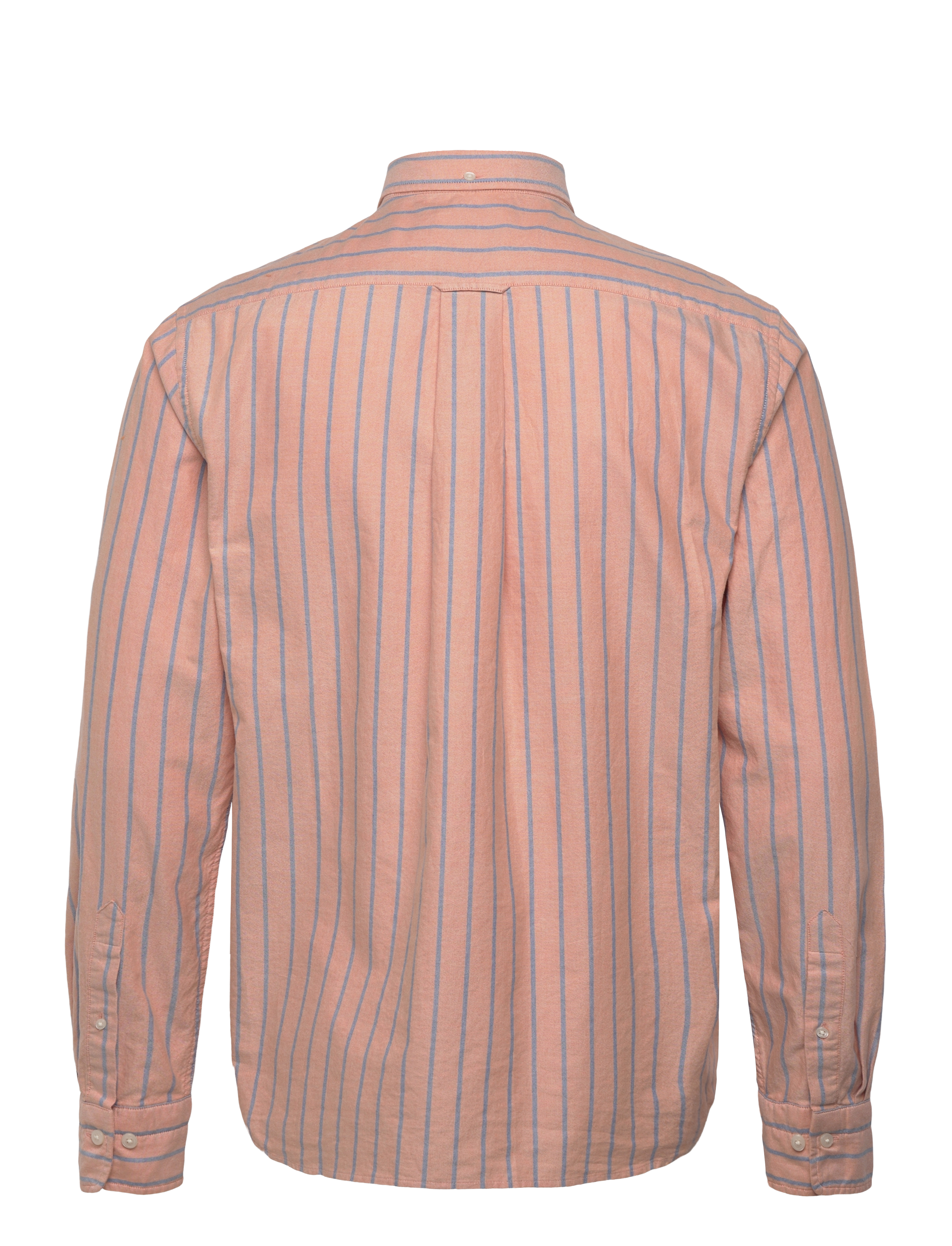 Gant - REG CLASSIC OXFORD STRIPE SHIRT - chemises à rayures - orange bronze - 2