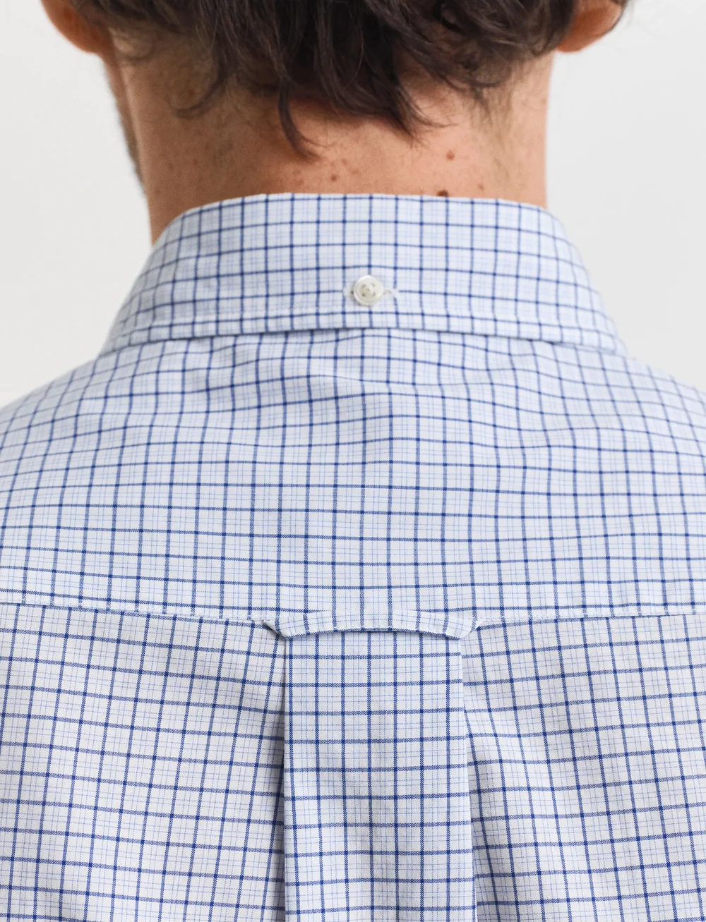 GANT - REG CLASSIC POPLIN CHECK SHIRT - basic-hemden - college blue - 3