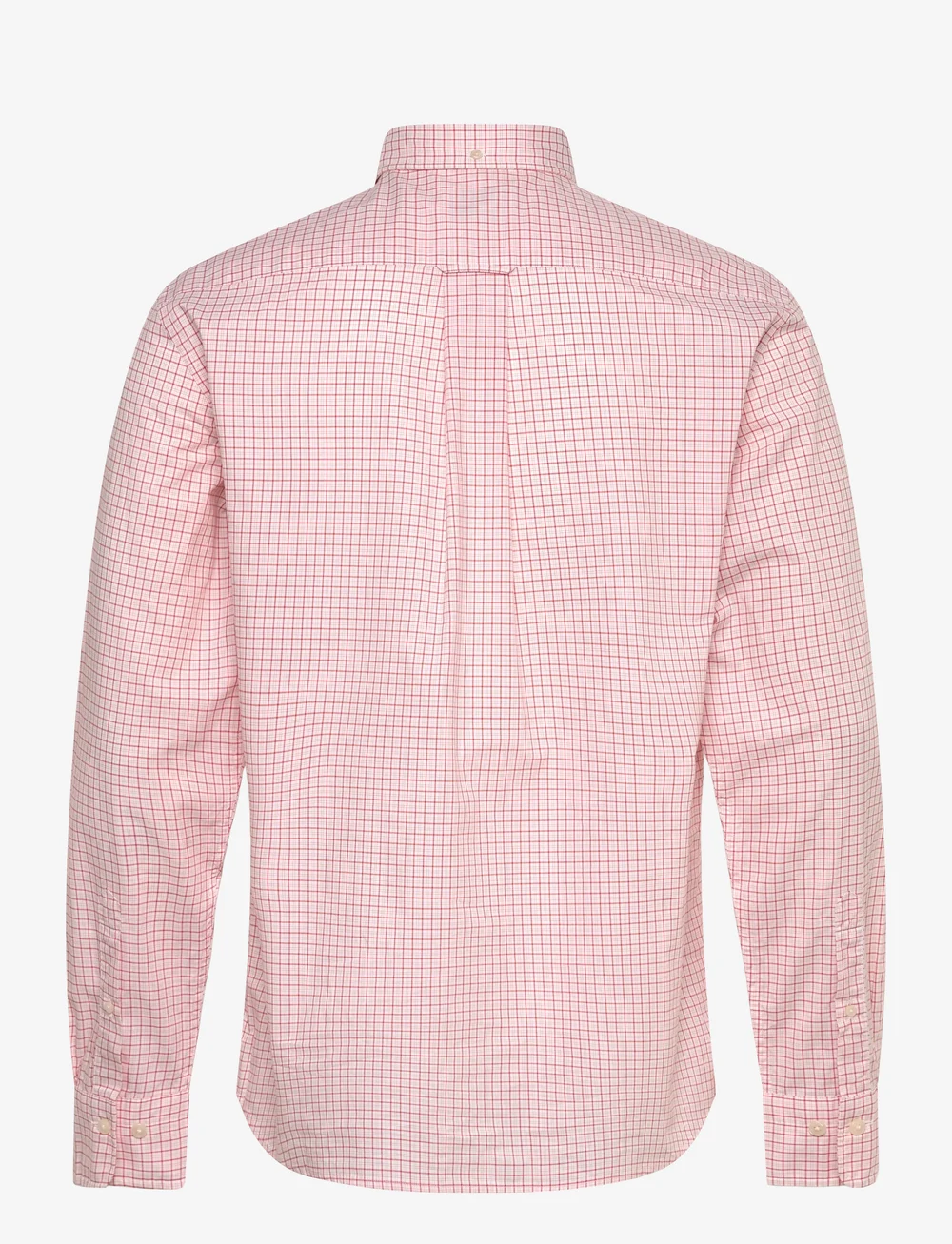 GANT - REG CLASSIC POPLIN CHECK SHIRT - basic skjorter - deep orange - 1