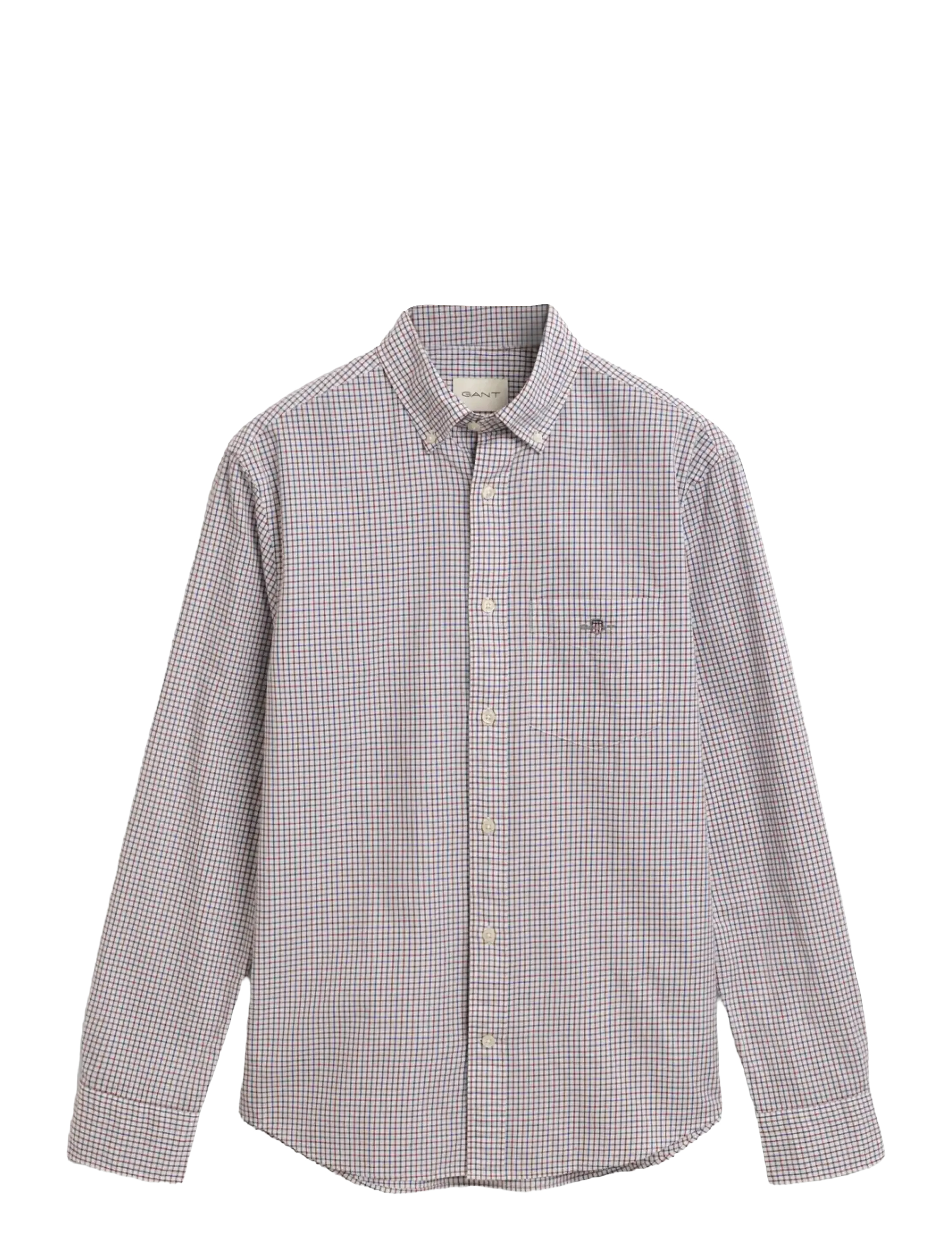 GANT Reg Klassisch Poplin Micro Check Patterned - S - Herren