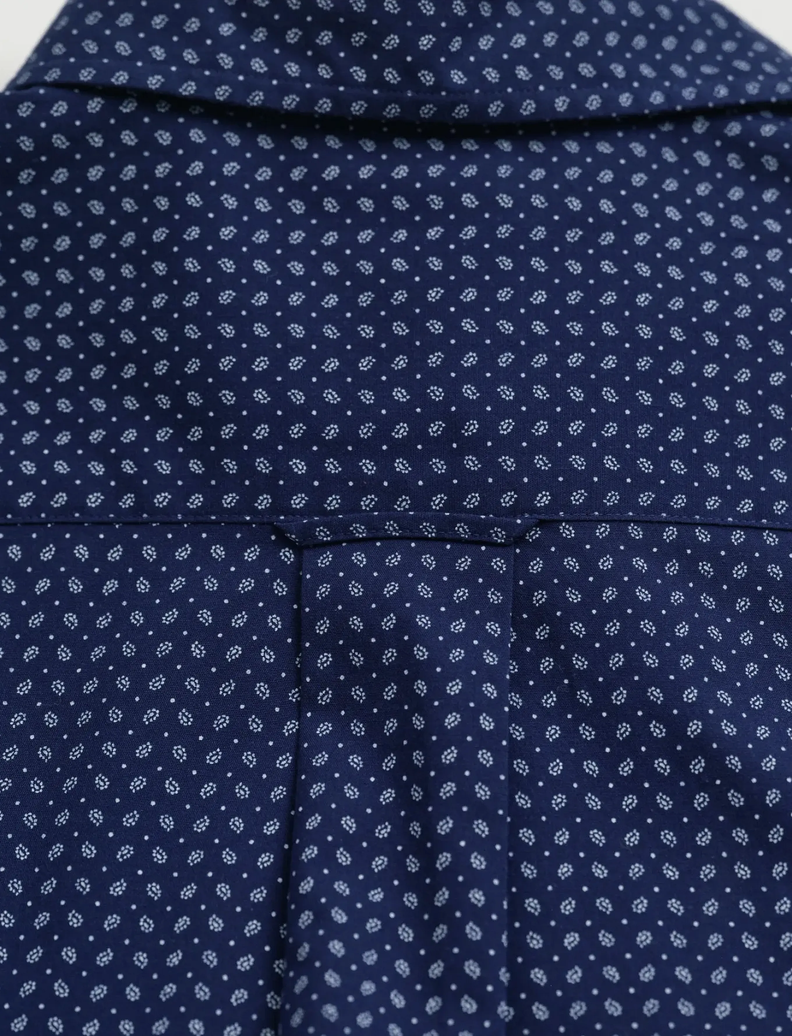Gant - REG MICRO PRINT SHIRT - mustriga särgid - classic blue - 2