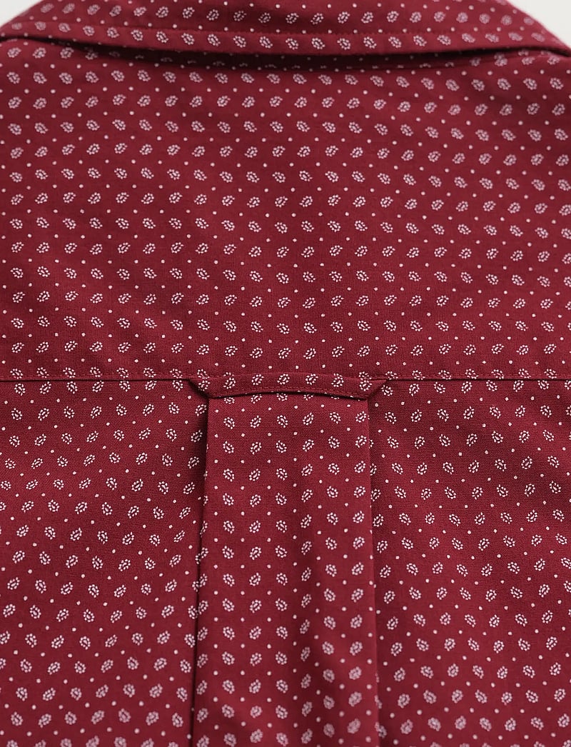 GANT - REG MICRO PRINT SHIRT - basic skjortor - plumped red - 2