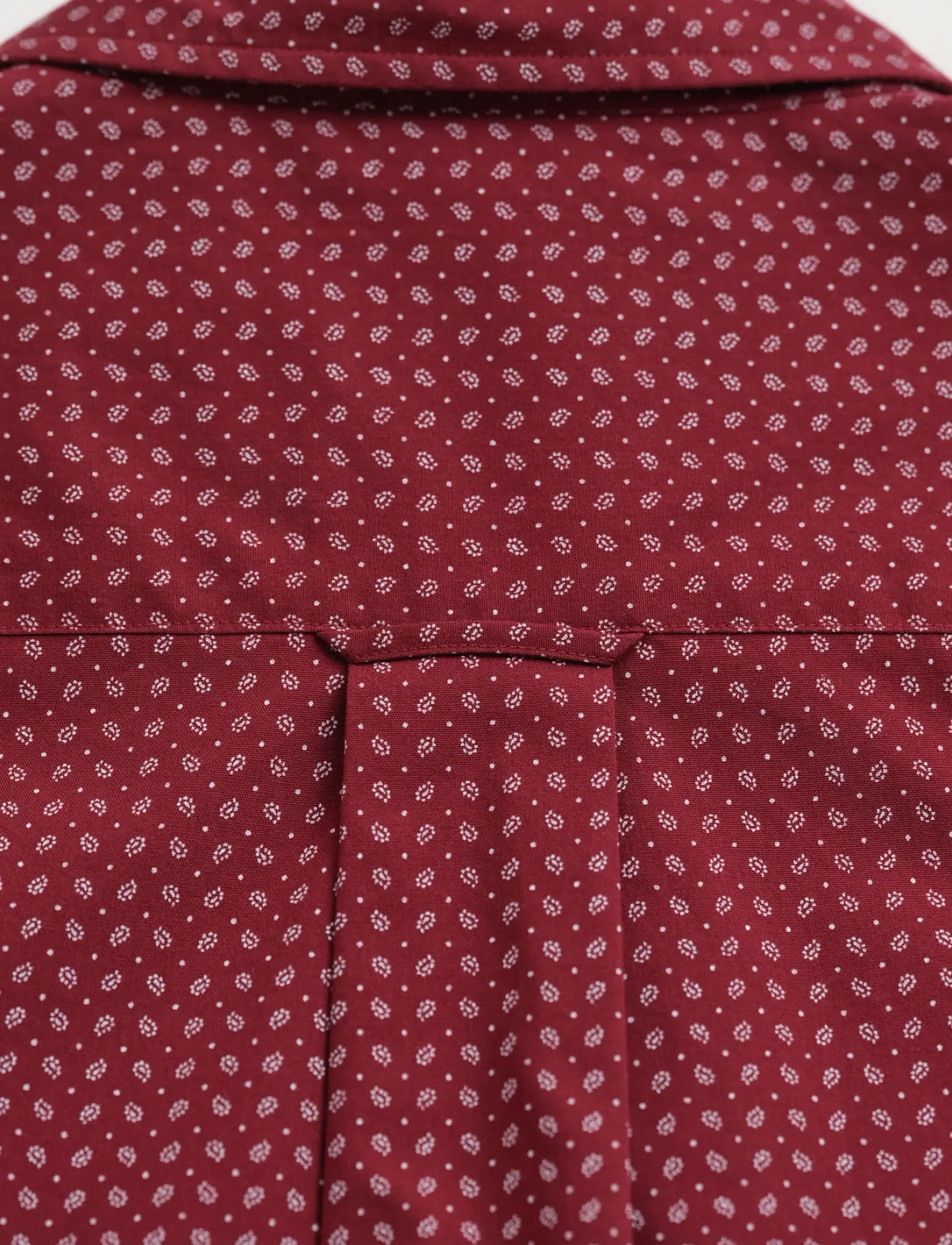 Gant - REG MICRO PRINT SHIRT - kuviolliset paidat - plumped red - 2