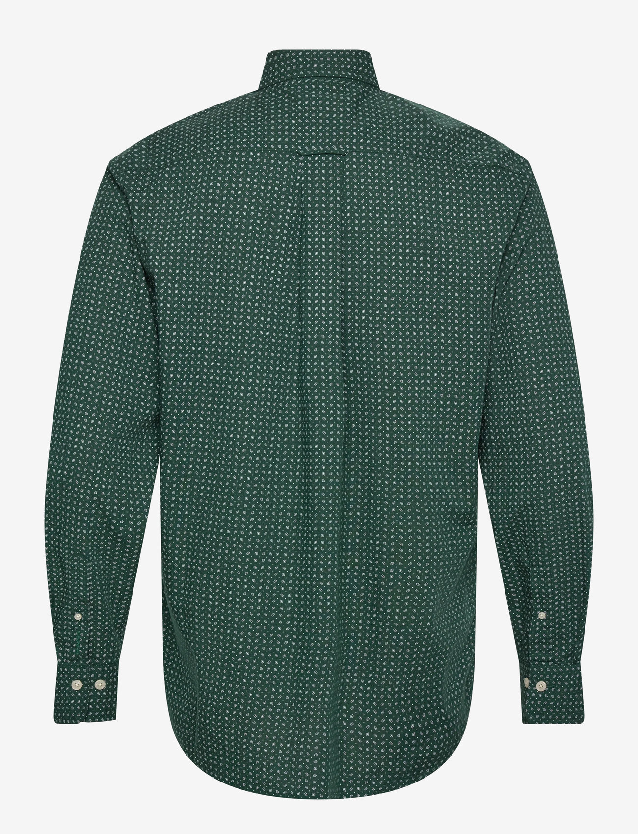 GANT - REG MICRO PRINT SHIRT - basic skjortor - tartan green - 1