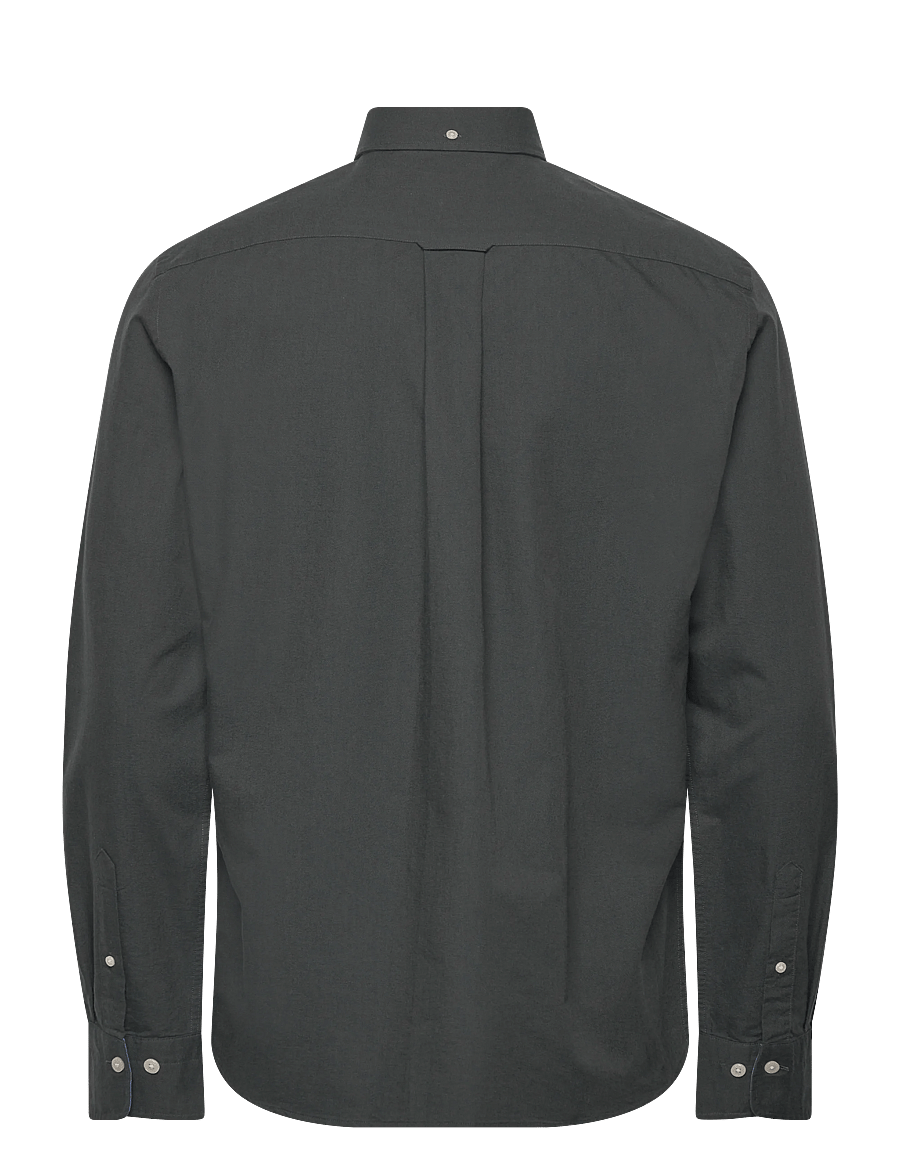 Gant - REG BEEFY OXFORD SHIRT - chemises oxford - black - 1