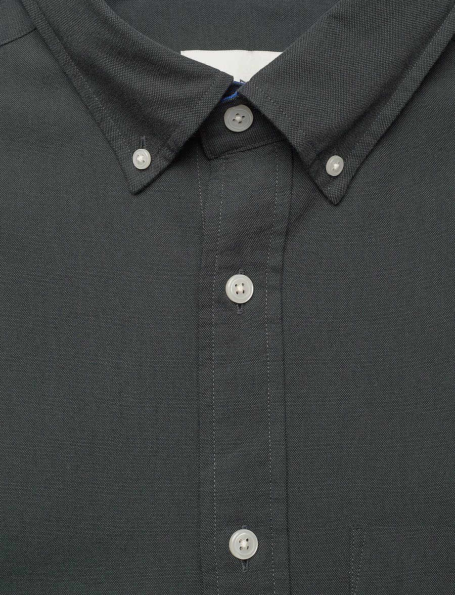 Gant - REG BEEFY OXFORD SHIRT - chemises oxford - black - 2
